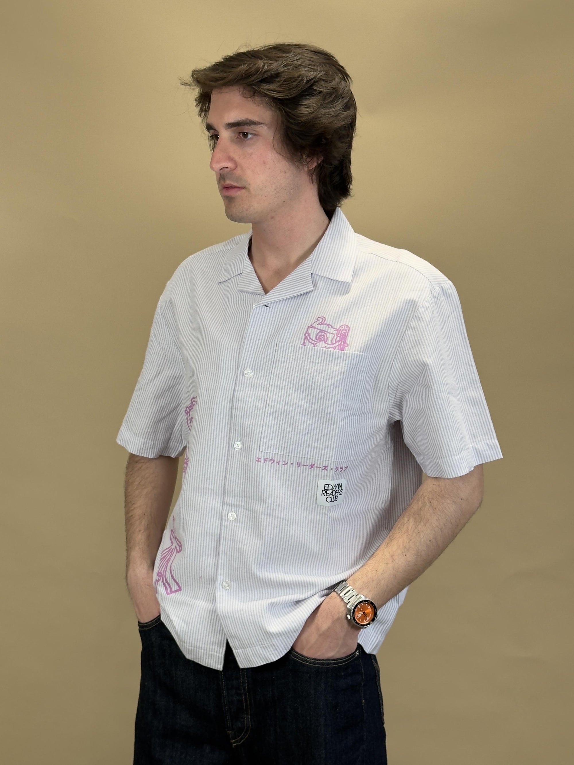 Reader's Club Shirt I034968 2ZP.67 Edwin