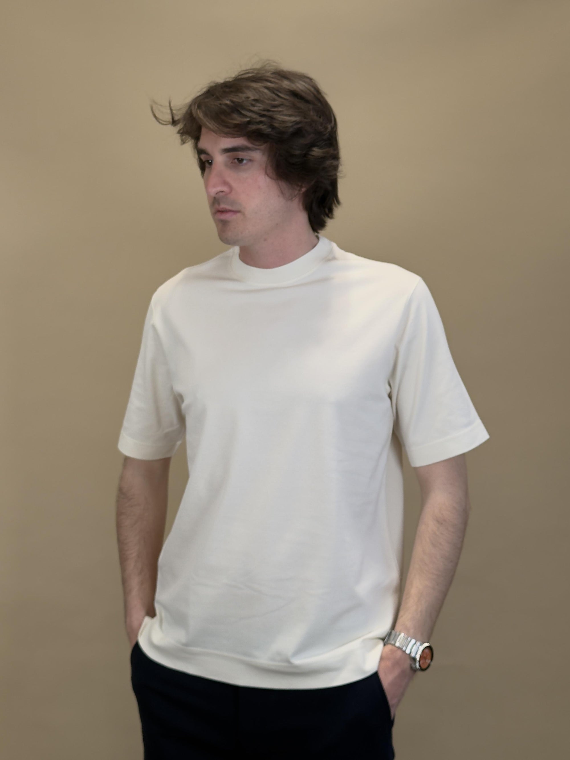 T-shirt in Piquet CN4712 1033 Circolo 1901 