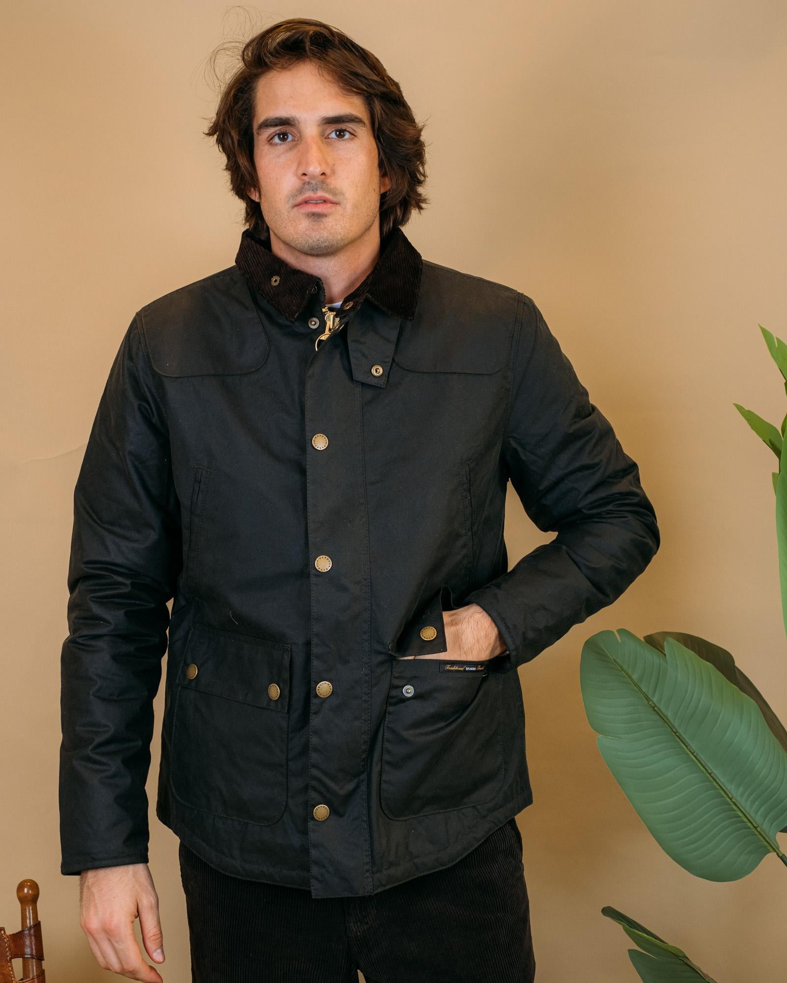 Reelin Wax Jacket MWX1106 SG51 Barbour 
