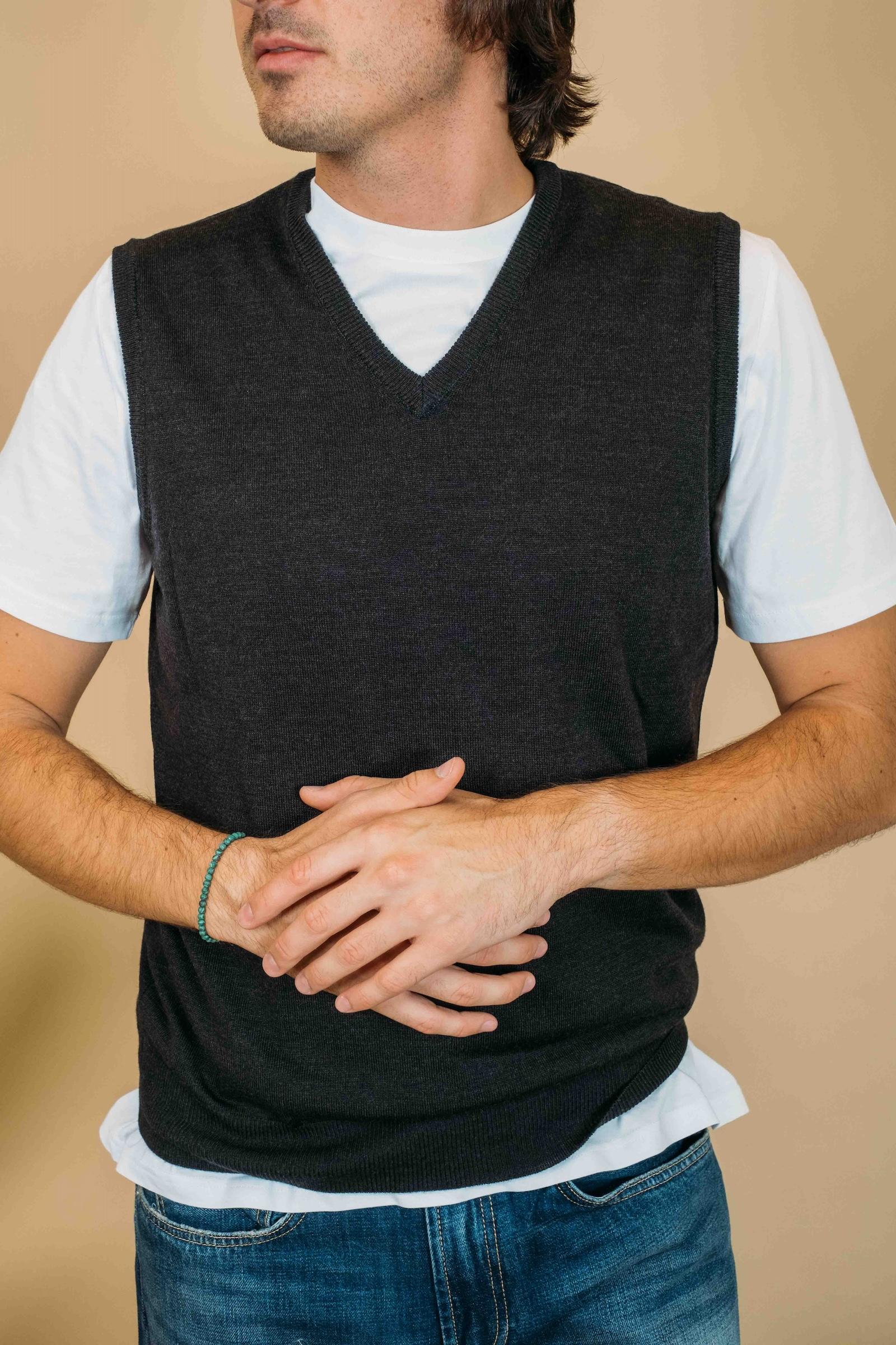 Gilet a V 1859008 708 Gaffi 