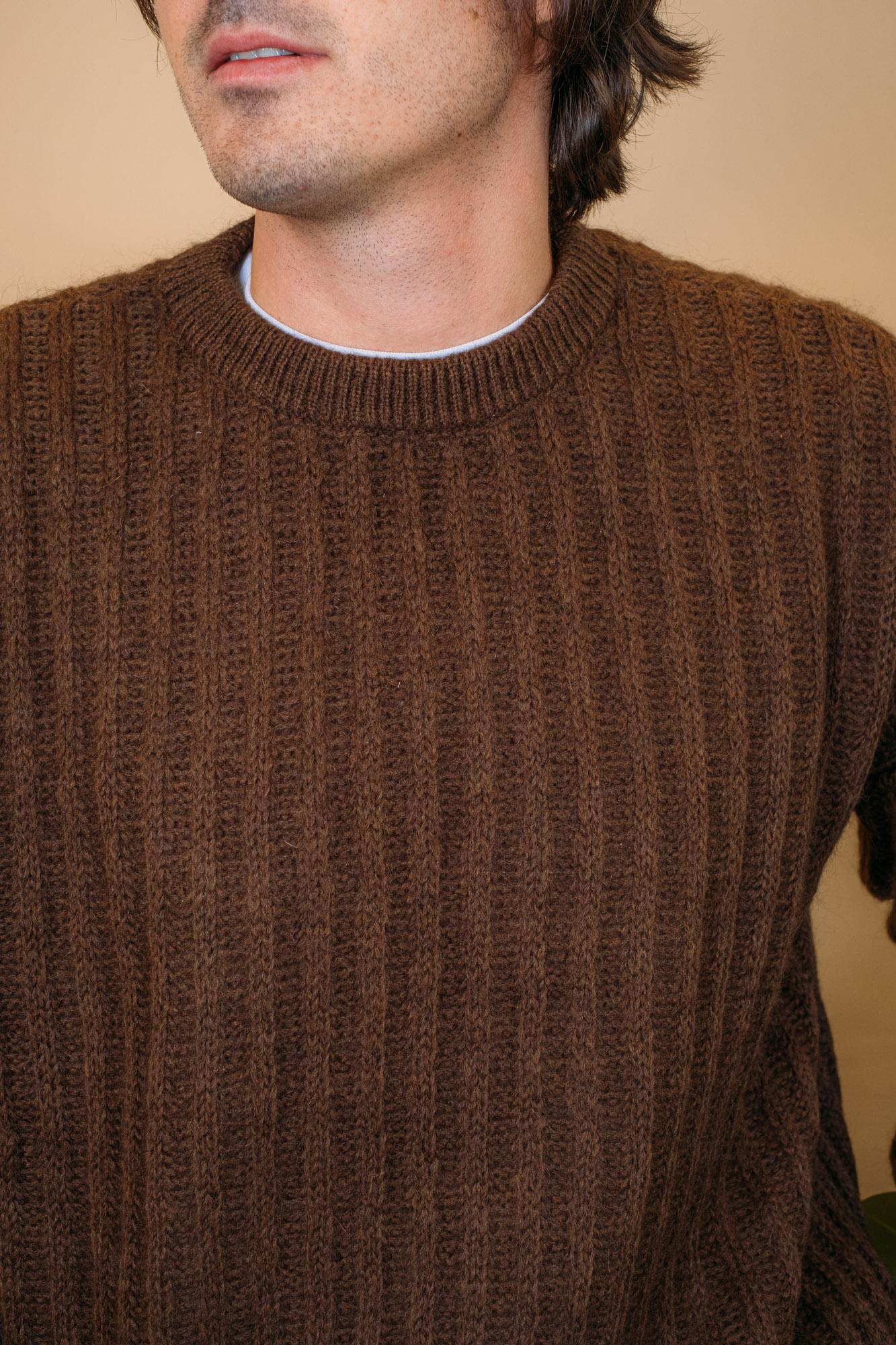 Maglia Costa Inglese Cadore CADORE MARRONE Wooden 