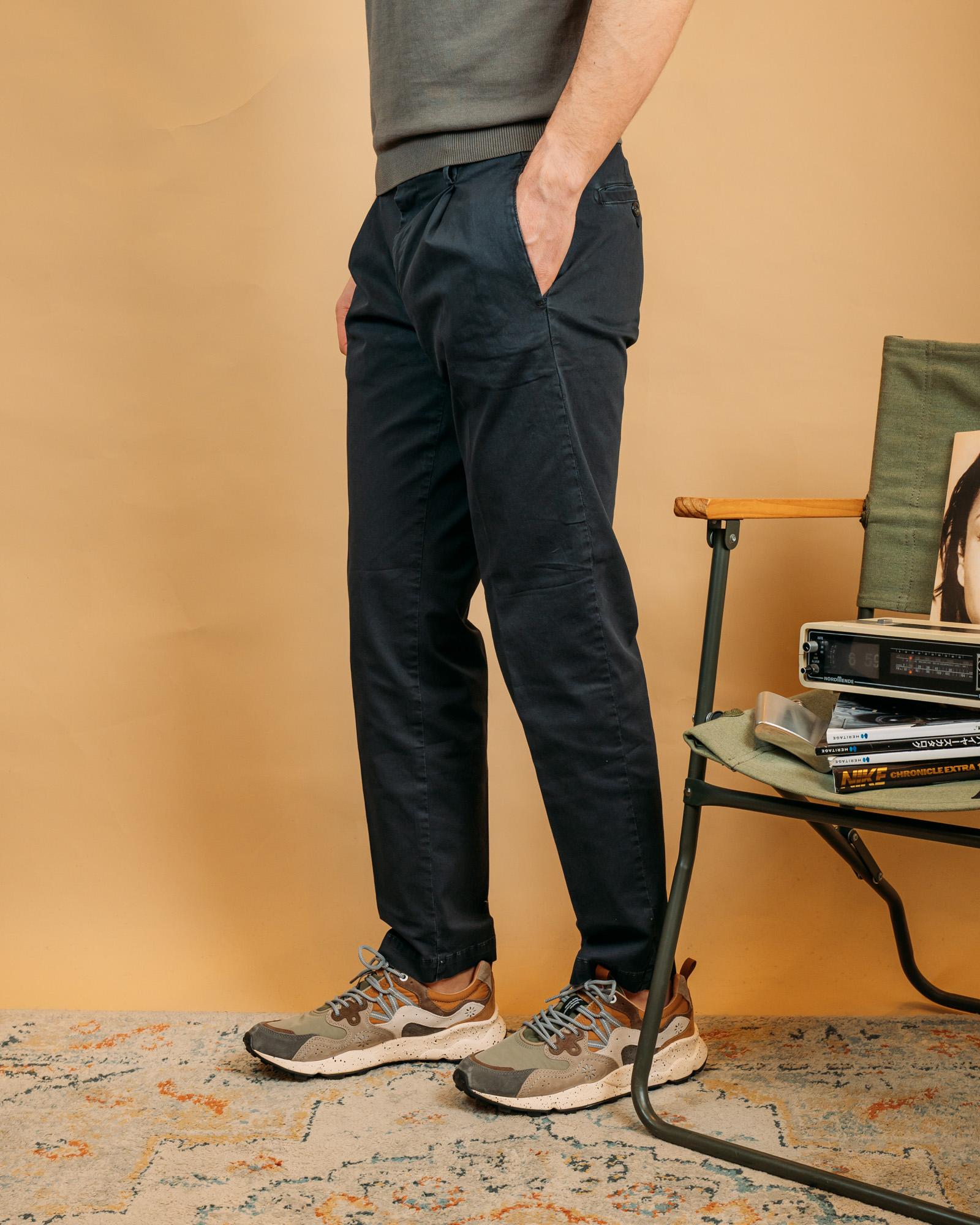 Pantaloni Chicago Navy GACHI8378WS26 016 Gaffi 