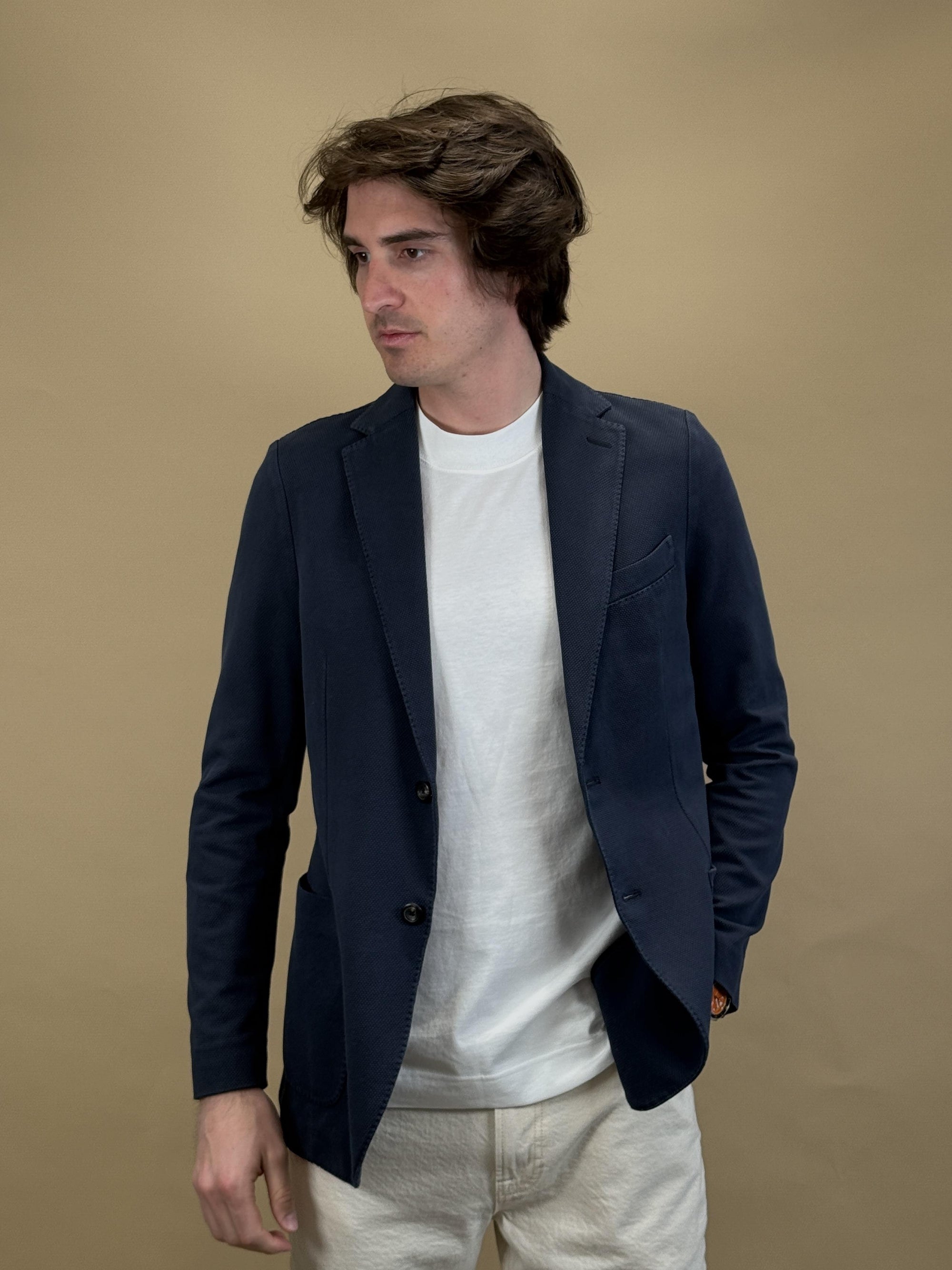 Giacca Oxford CN4696 447TO Circolo 1901 