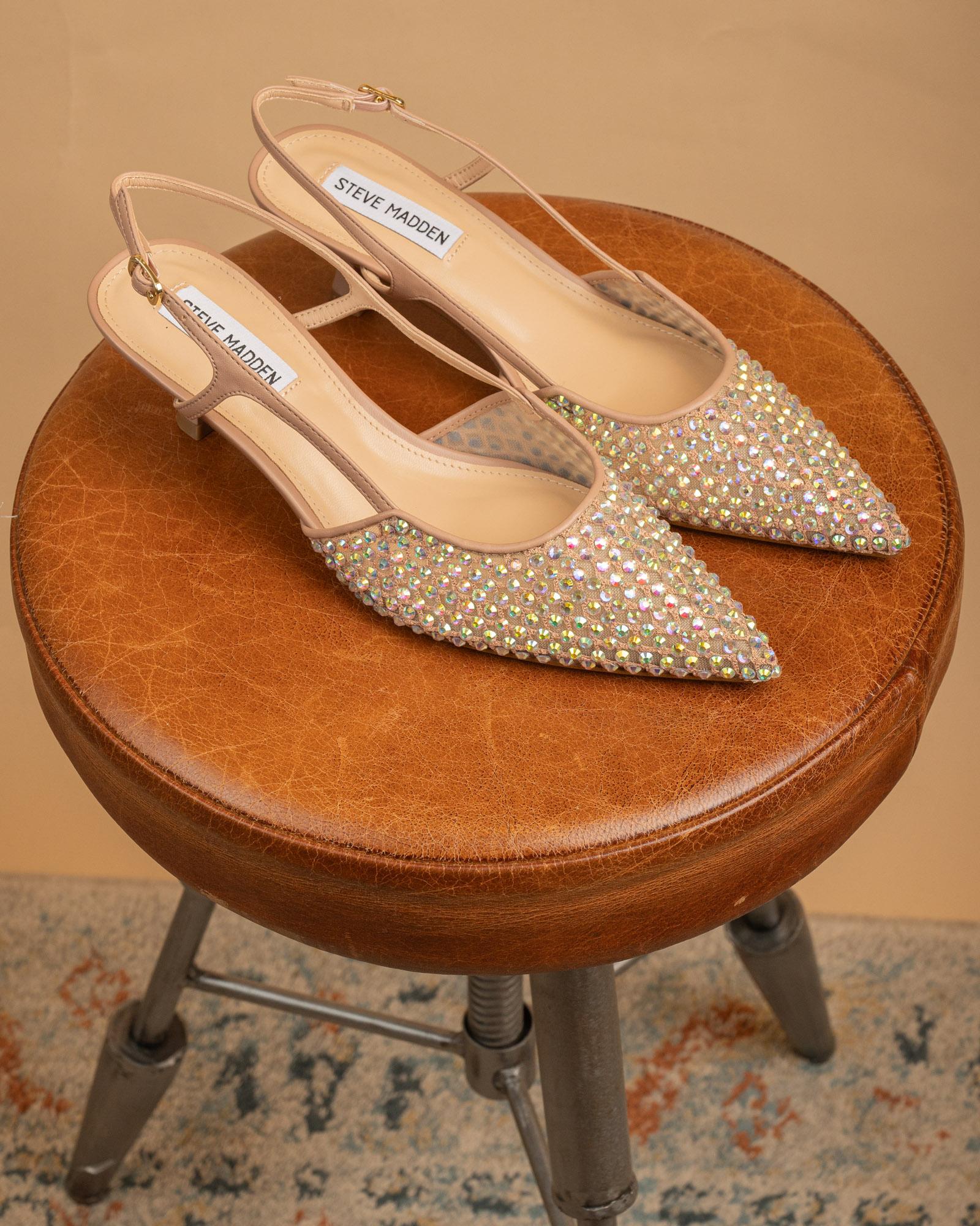 Slingback Legaci Clear Rhinestone SMSLEGACI 561 Steve Madden 