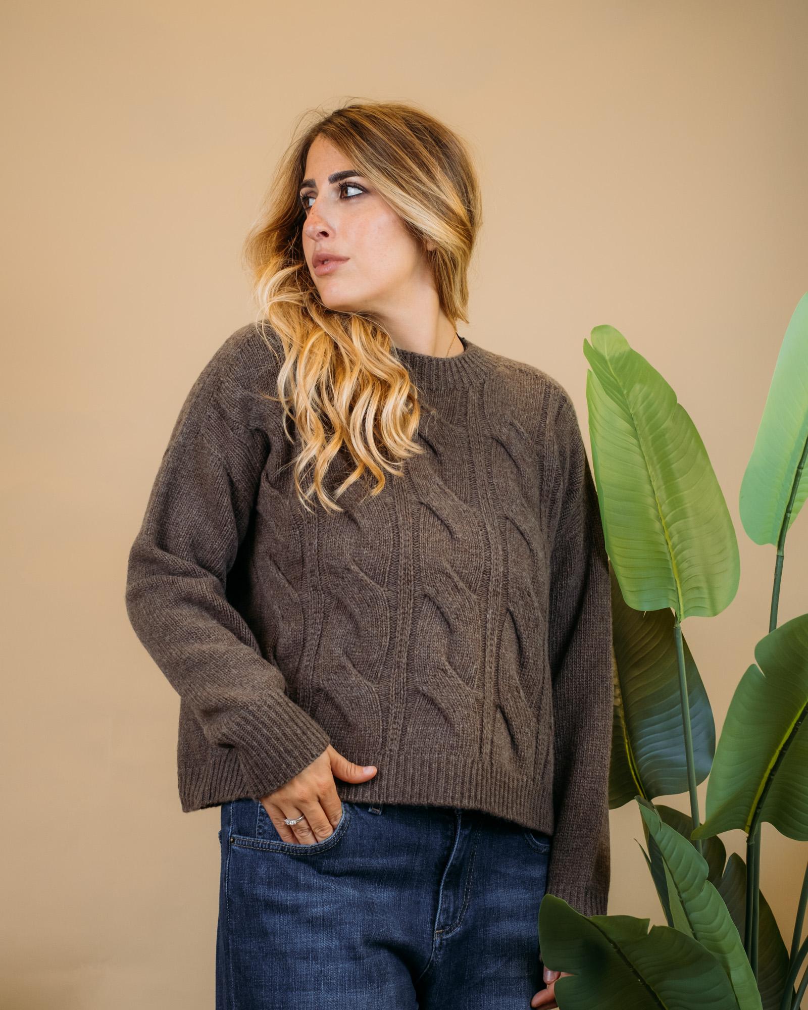 Girocollo Trecce 255C8125 067 Anis 