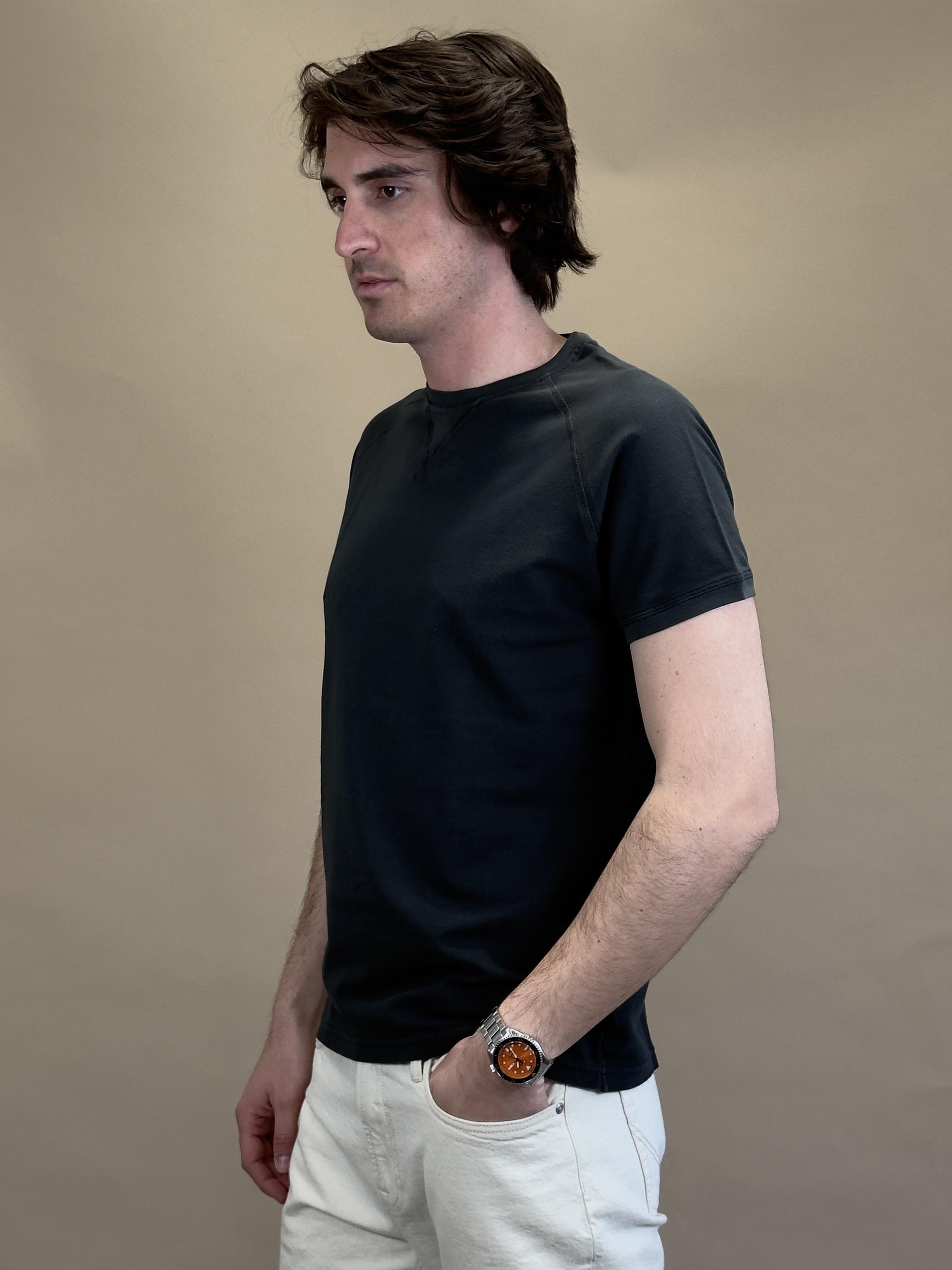 T-Shirt in Piquet BLKM1006-03 F.B Bl'ker