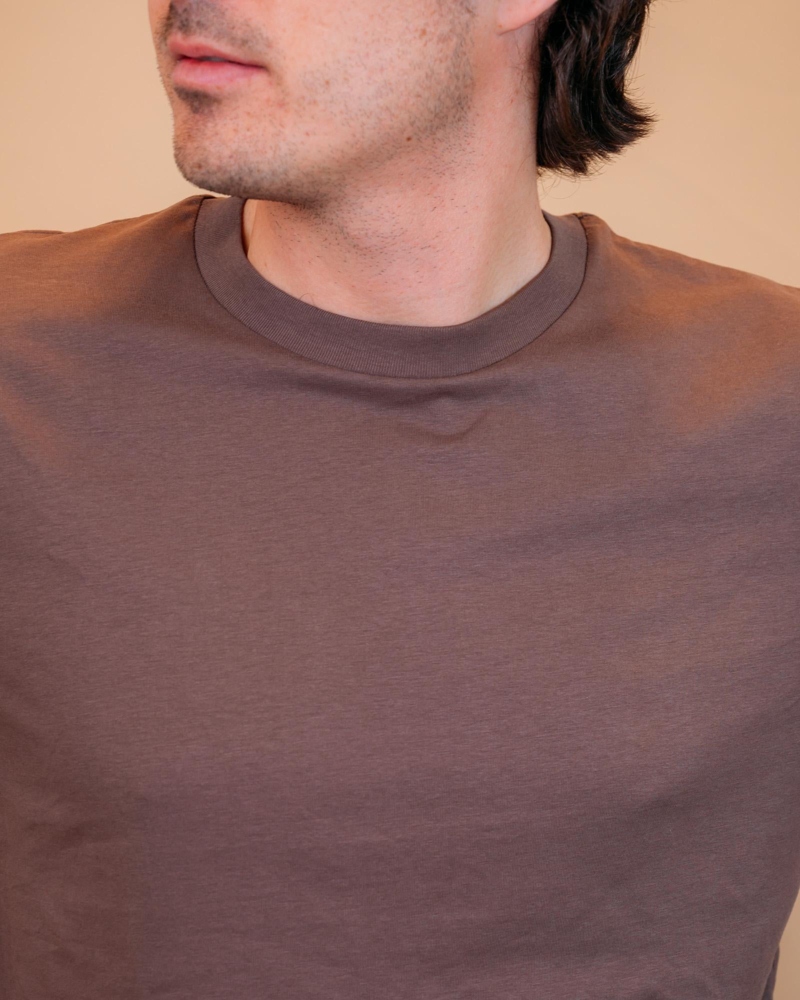 T-shirt Travis Tee Mocha STTU169 C135 Gaffi 
