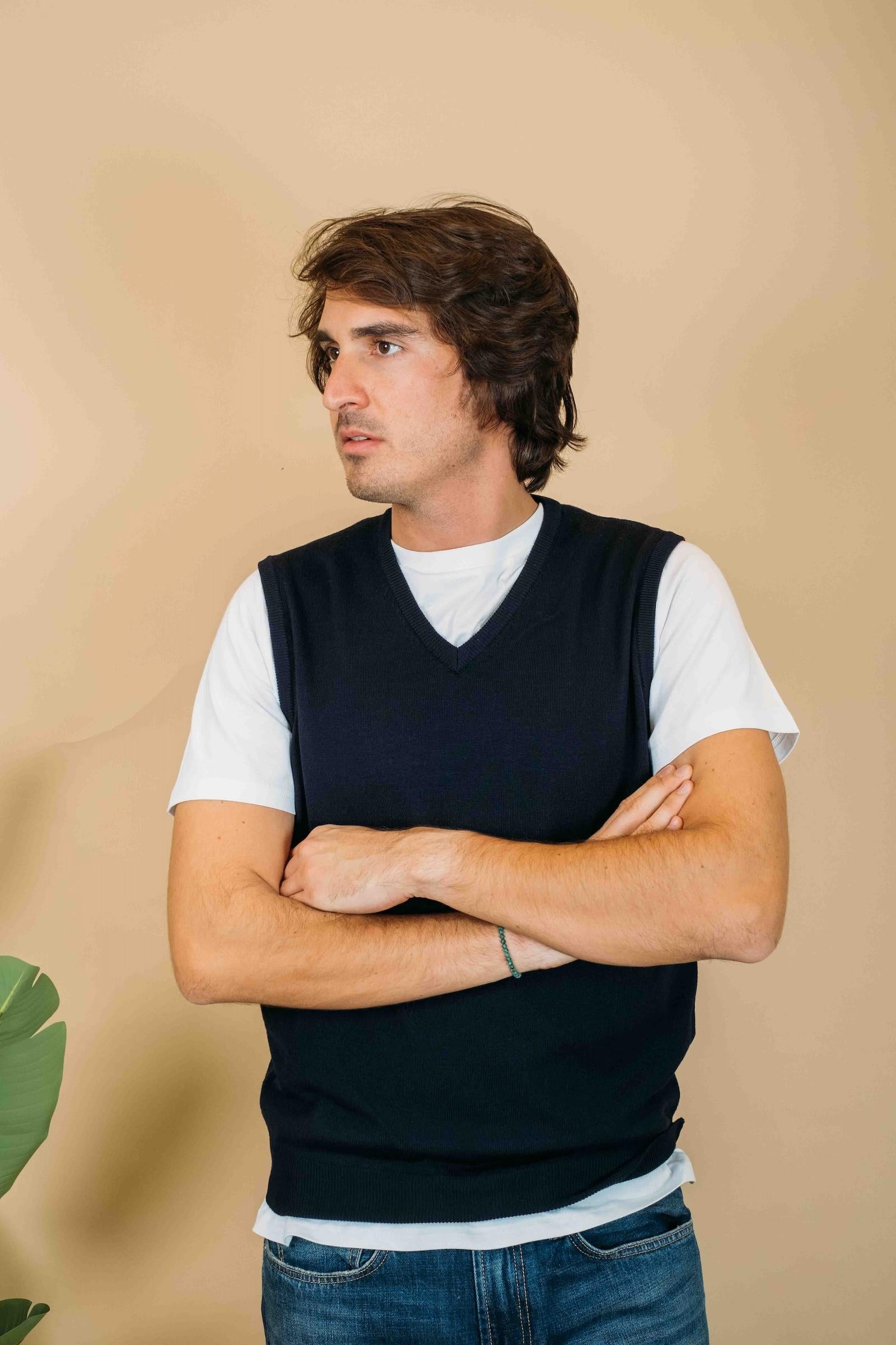 Gilet a V 1859008 442 Gaffi 