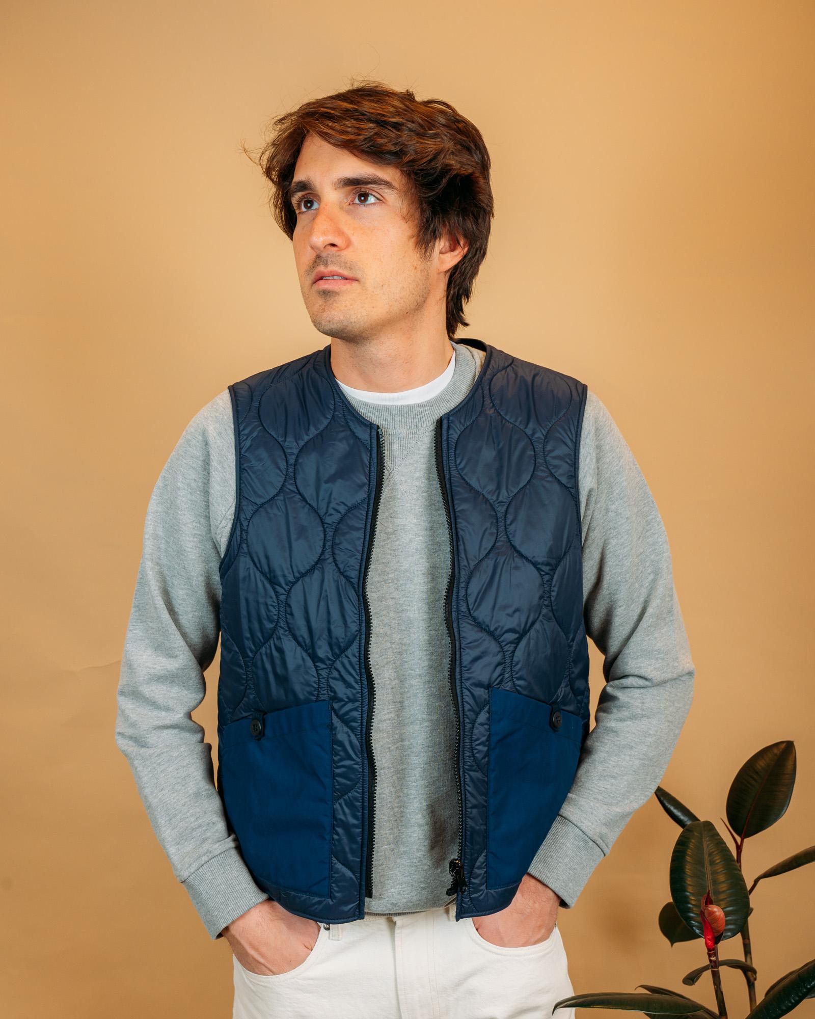 Gilet All Seasons Vest Navy 6920 NA Manifattura Ceccarelli 