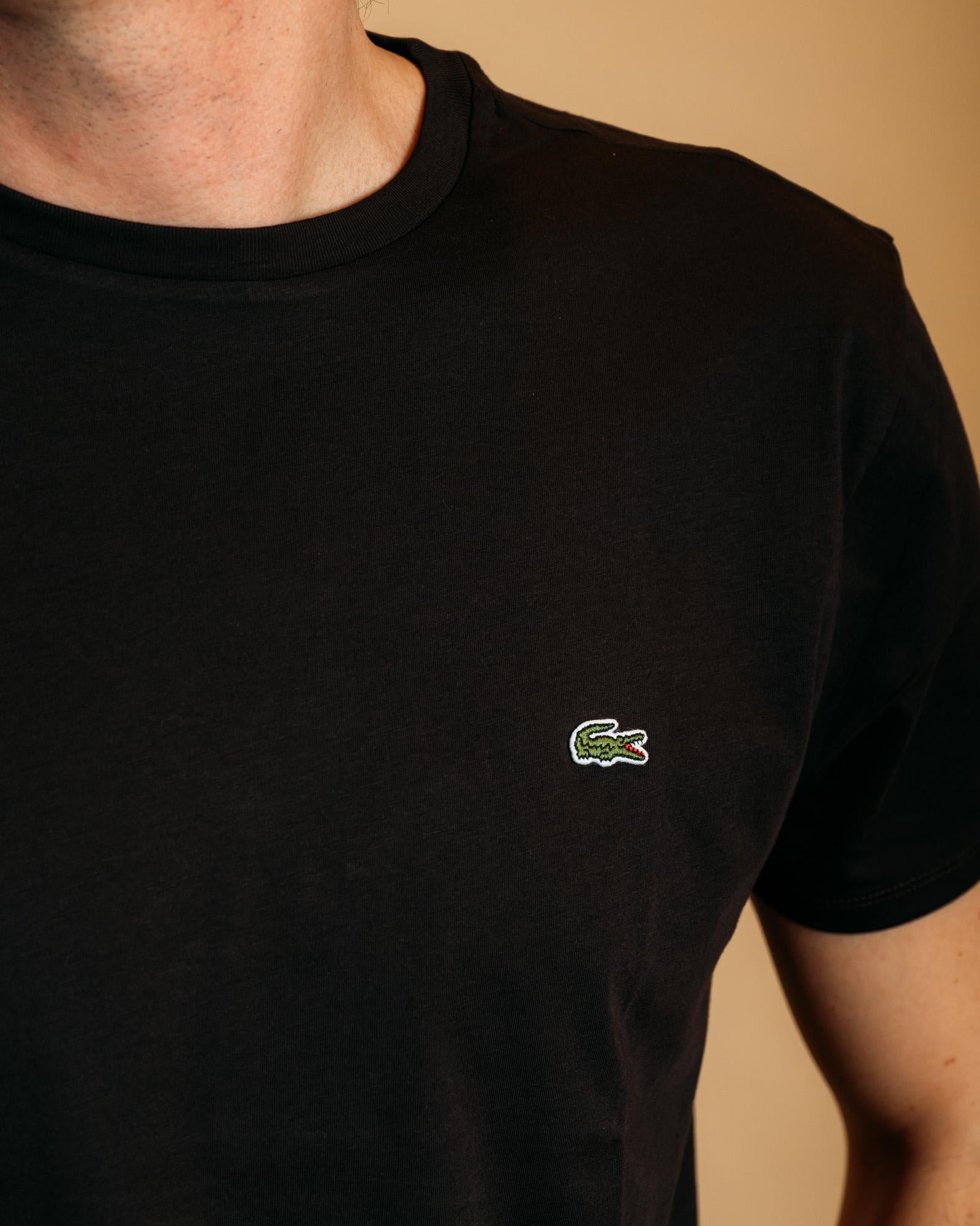 T-shirt a maniche corte Lacoste Pima Cotton Buffle, vestibilità regolare.