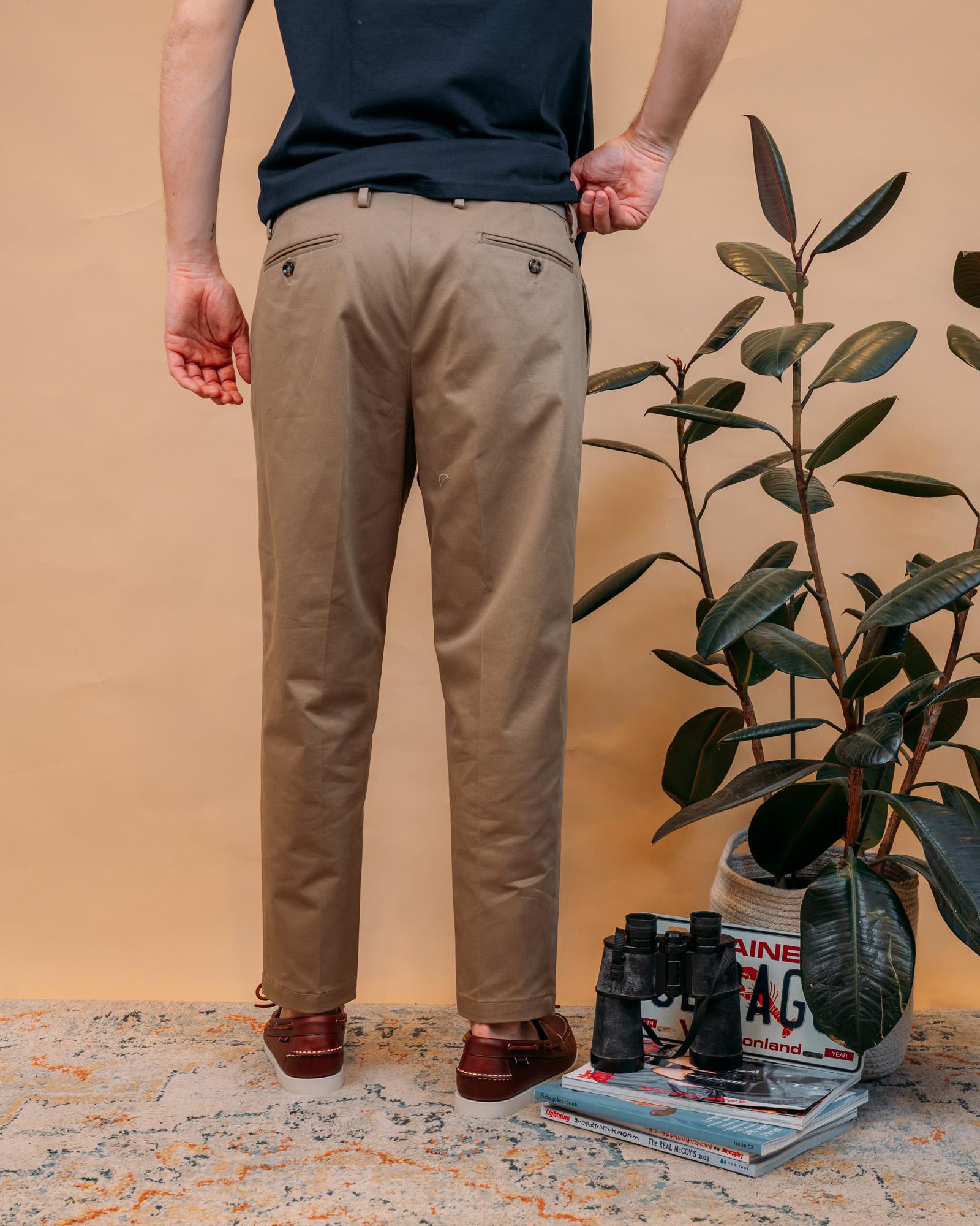 Pantaloni Tirana Visone GATIR7845S26 194 Gaffi 