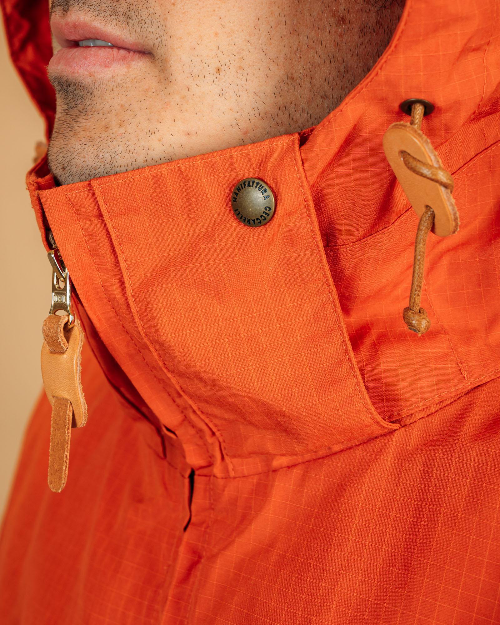 All Seasons Blazer Coat Orange 6038 OR Manifattura Ceccarelli 