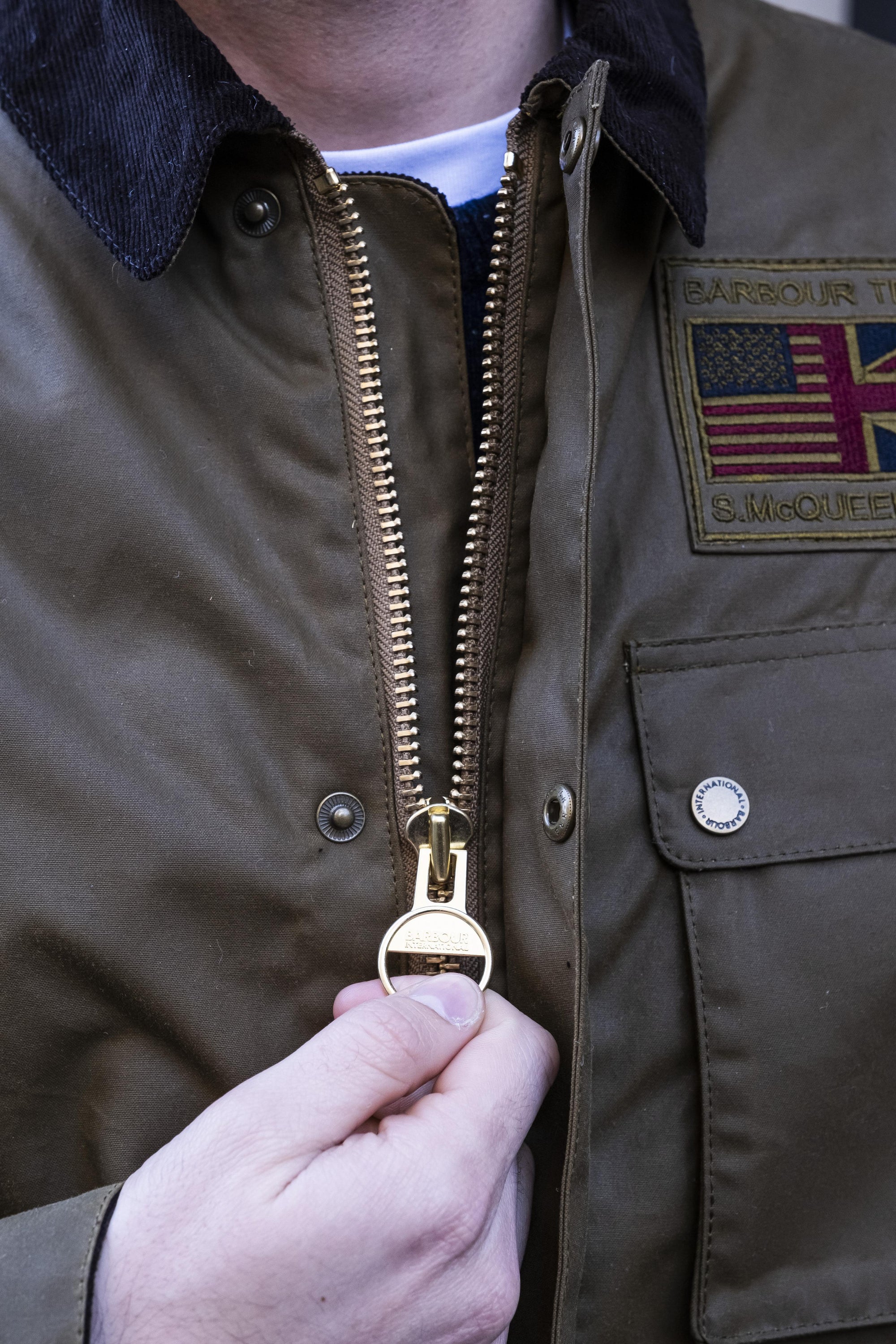 Workers Jacket Wax MWX1853SN32 SAND Barbour International