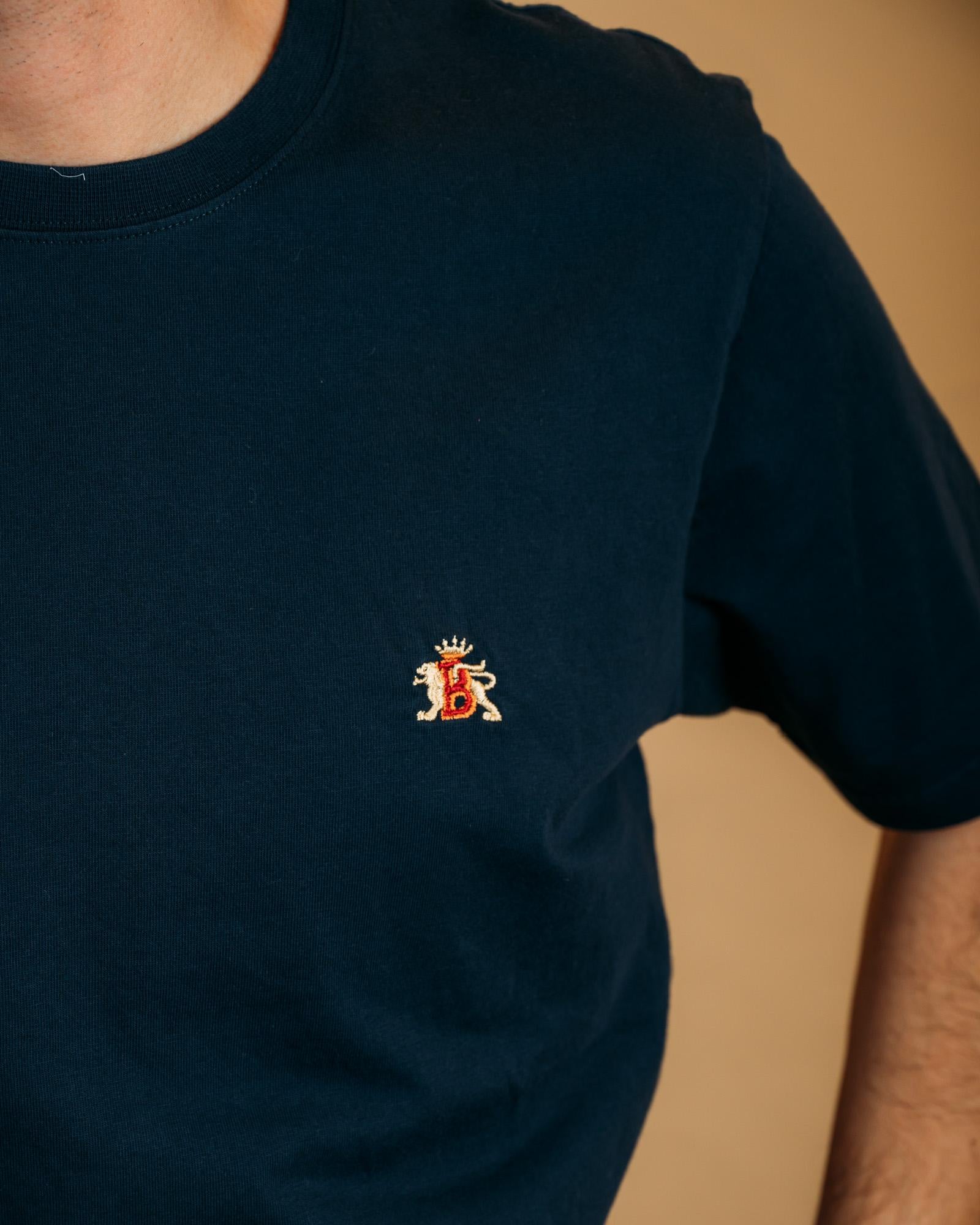 T-shirt Icon Logo Tee Navy BRTEE0029 309 Baracuta 