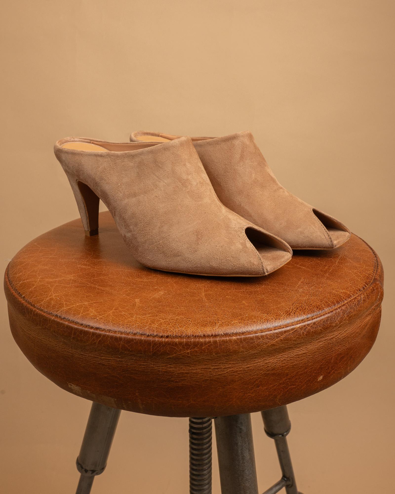 Sabot Camoscio Camel 2172 CA Elle Studio 