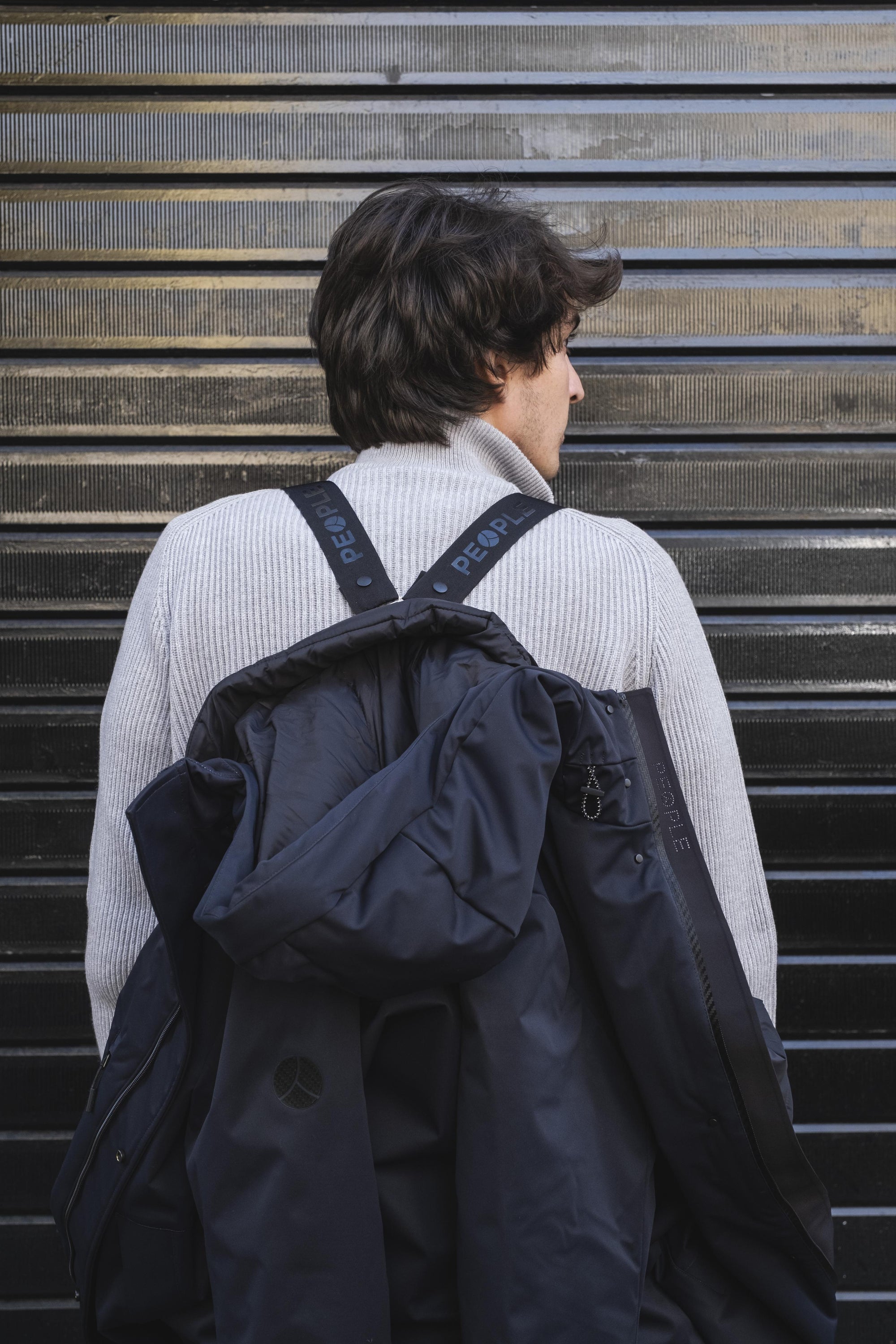 Parka Airoya AIROYAPM862N790 BLUE NAVY People of Shibuya