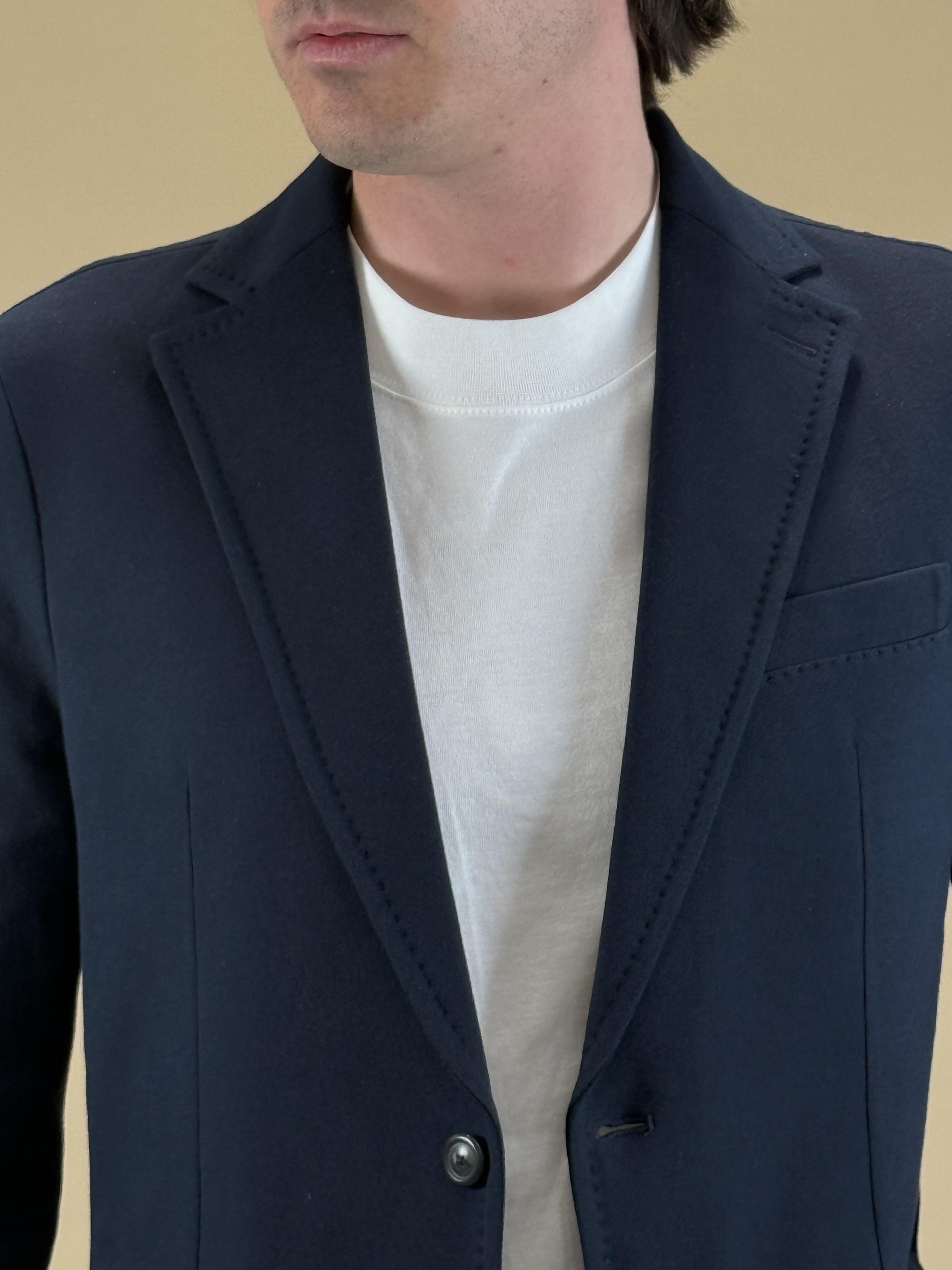 Giacca in Piquet CN4650 447 Circolo 1901