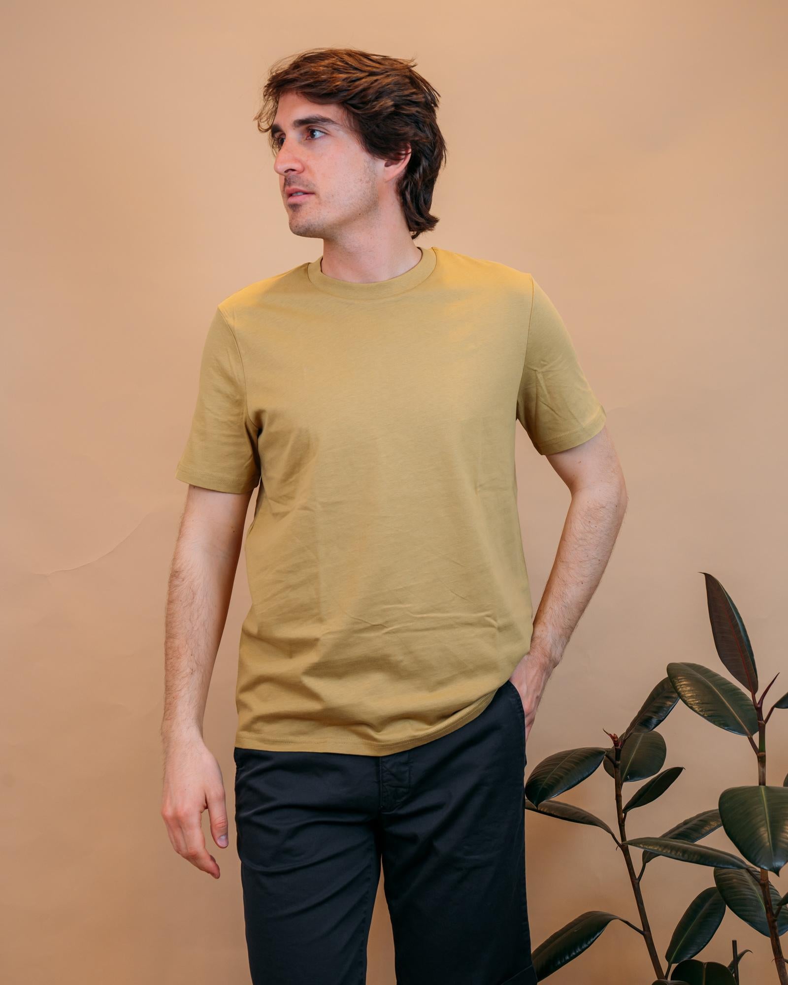 T-shirt Travis Tee Faded Olive STTU169 C153 Gaffi 