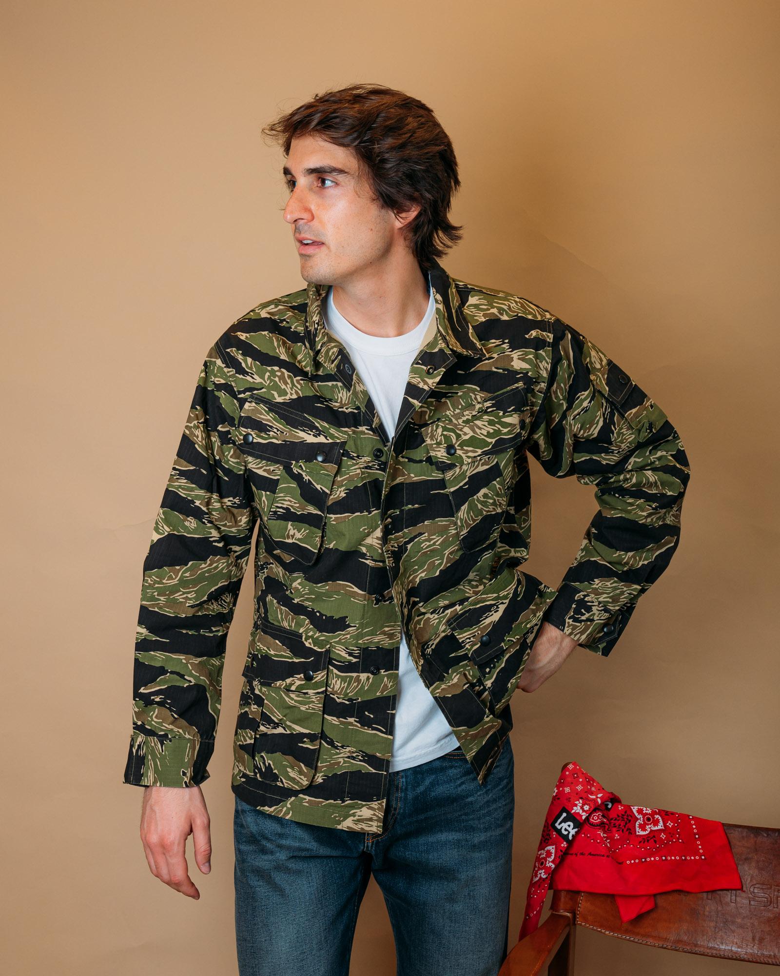 Giacca Jungle Fatigue Stripe Camo TSCTJFJ UNICA Bennet Works 