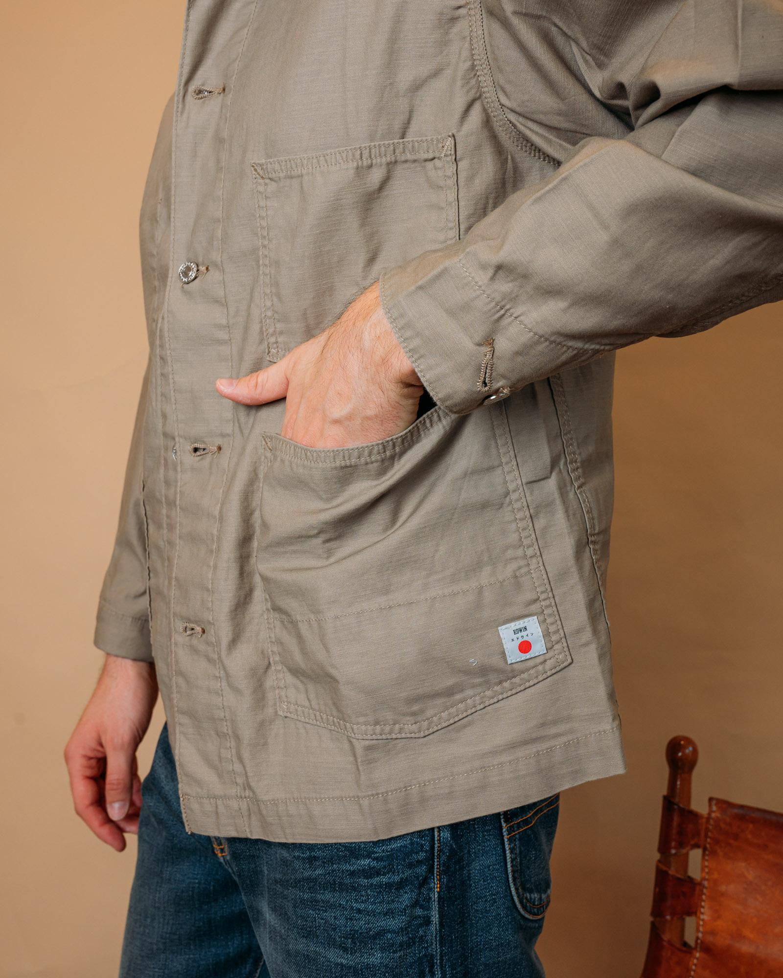 Giacca Coverall Japan Beige I036714 69.67 Edwin 