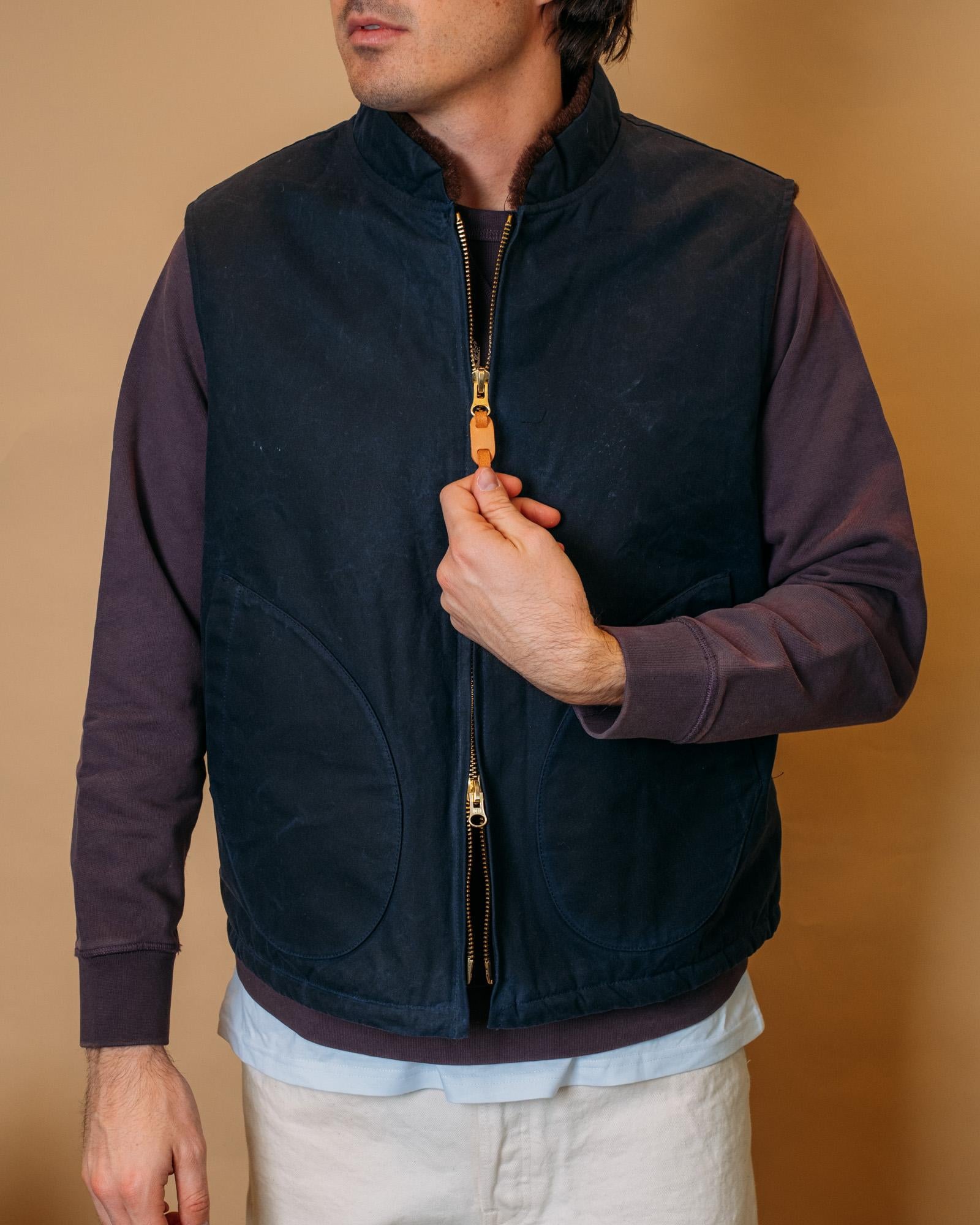 Mountain Vest 7916WX NAVY Manifattura Ceccarelli 