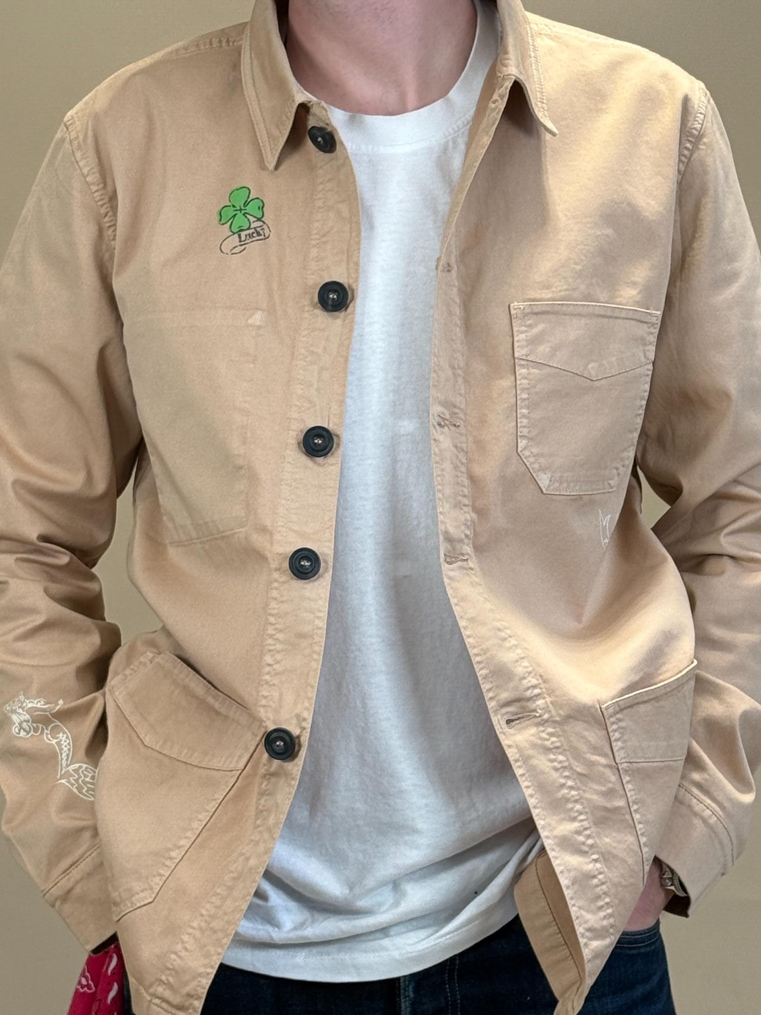 Overshirt Marshall con Stampe MARSHALL/S_T095 081 Clark 