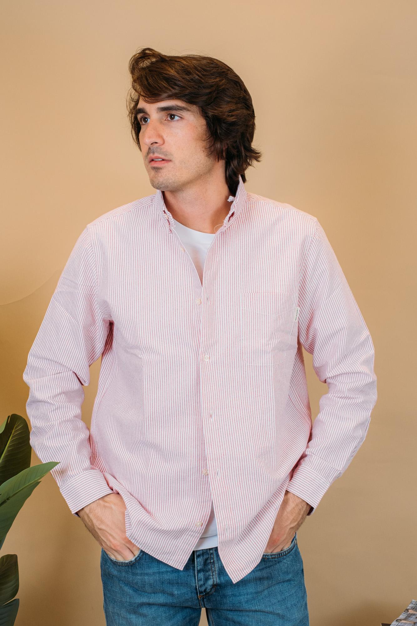 Shirt Botton Down Oxford RRU90059CG350124 C0272 Roy Roger's