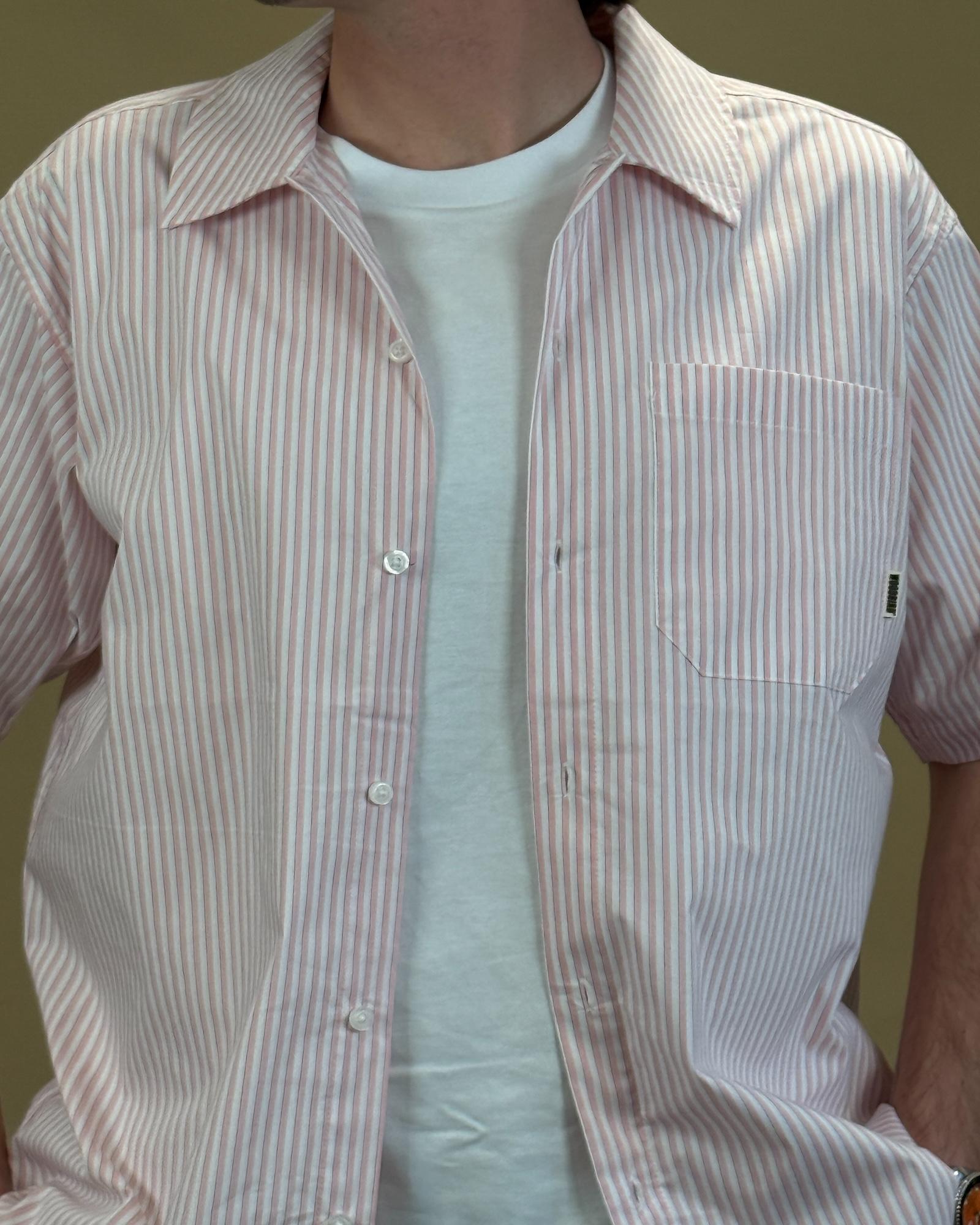 Wbbanks Stripe Shirt 2516-725 381 Woodbird 