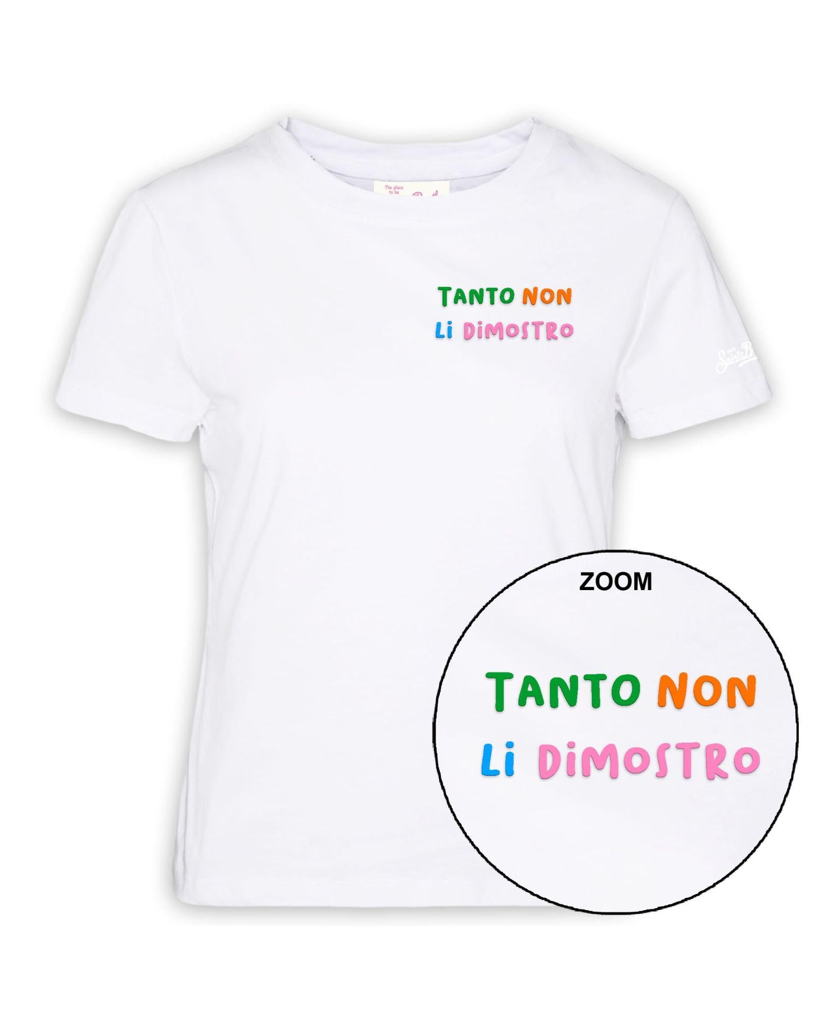 T-shirt Emilie Non Dimostro EMI001 09631L MC2 Saint Barth 