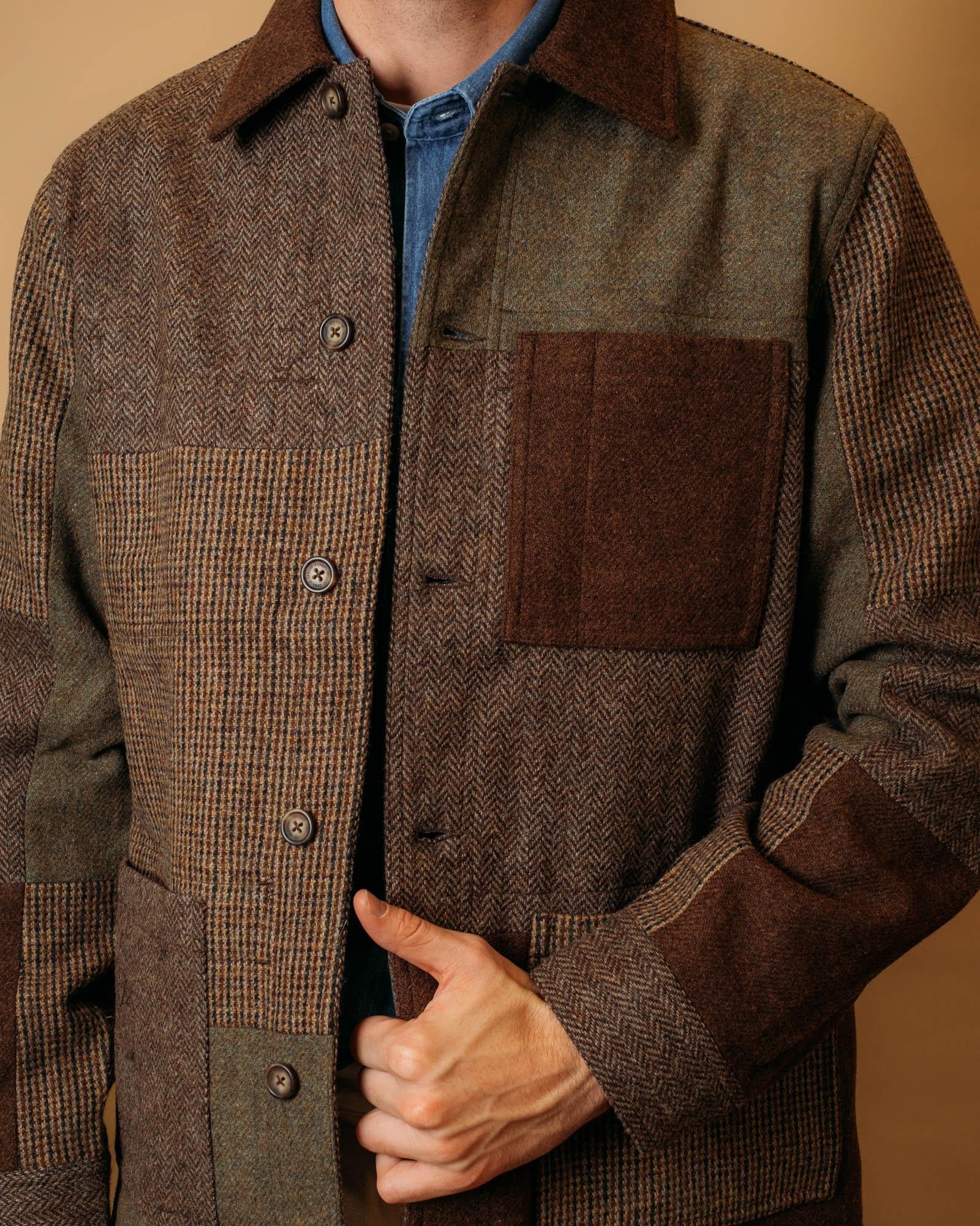 Overshirt Dorr Patchwork 74115TW A00 Sebago 