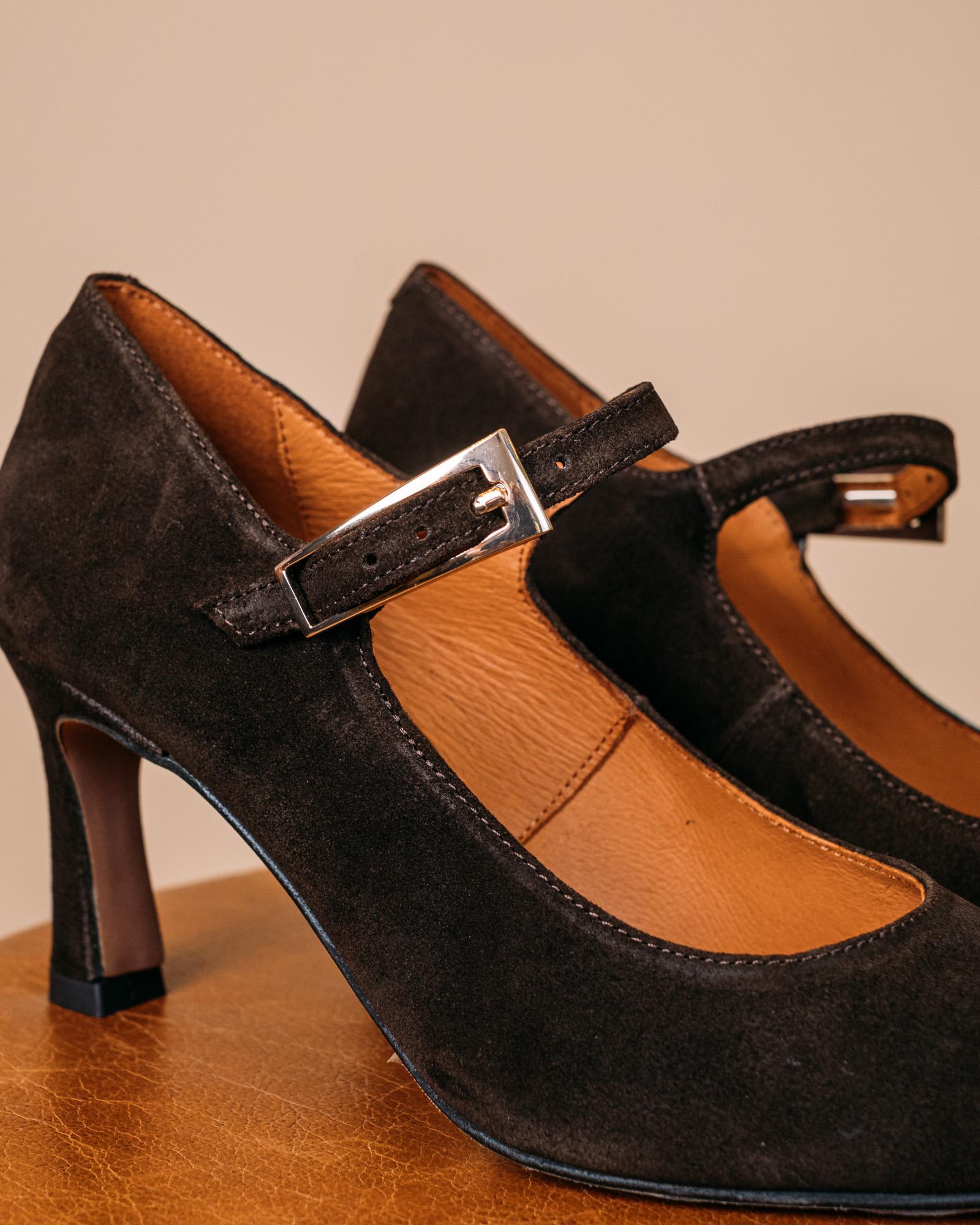 Décolleté Melie Dark Brown 25553458B BR Angel Alarcon 