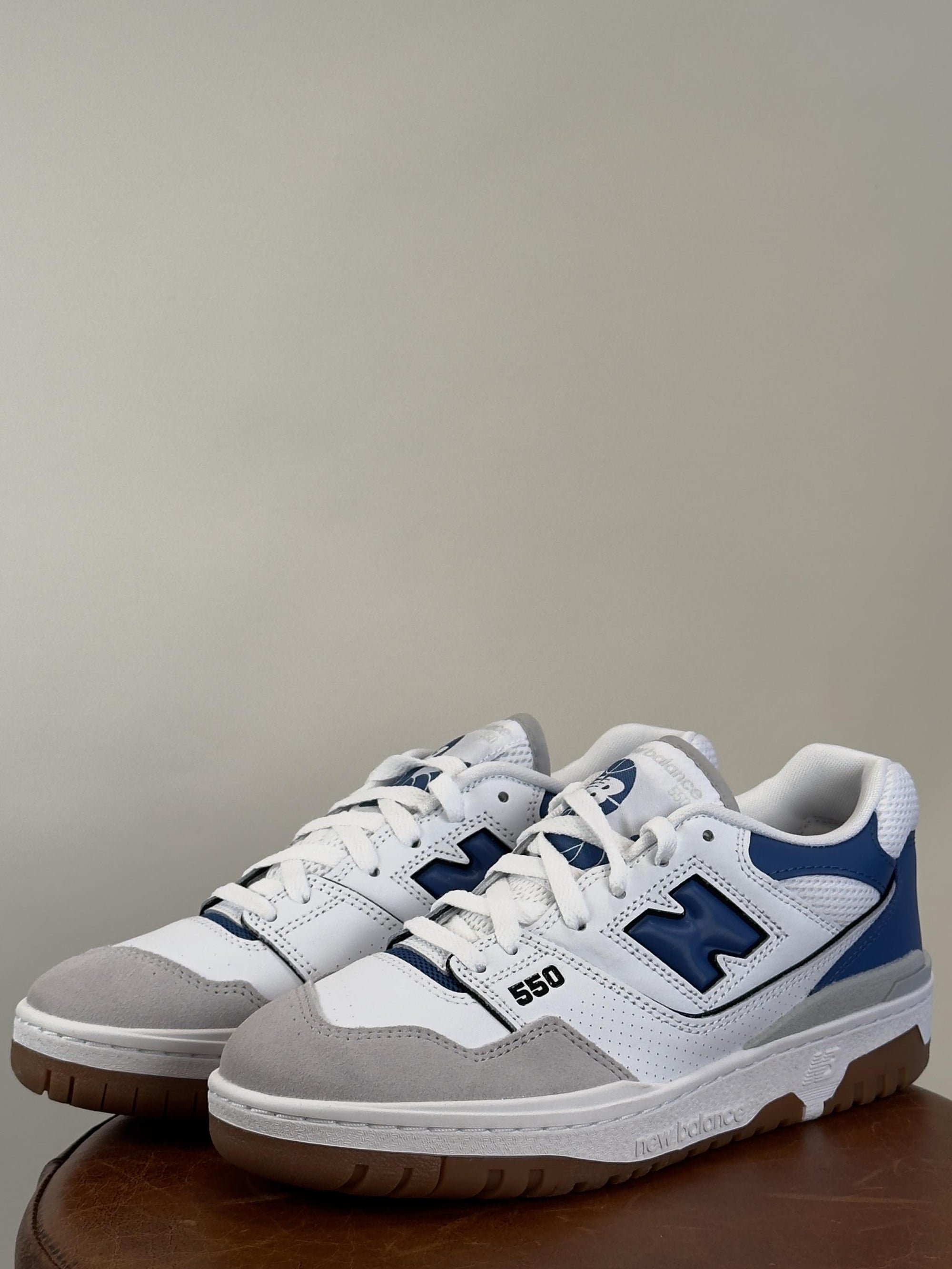 550 BB550ESA WHITE-BLUE New Balance 