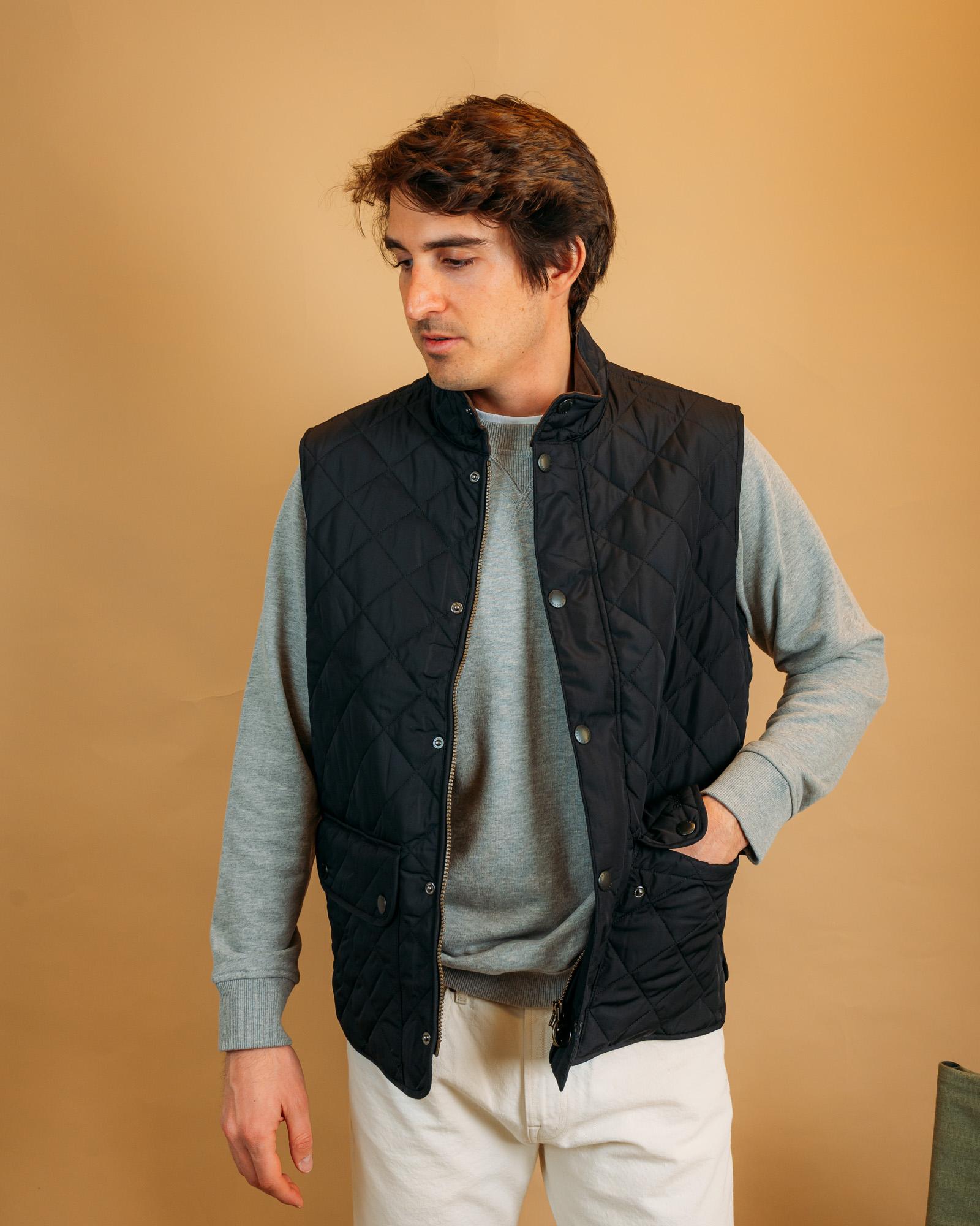 Gilet New Lowerdale Navy MGI0245 NY71 Barbour 