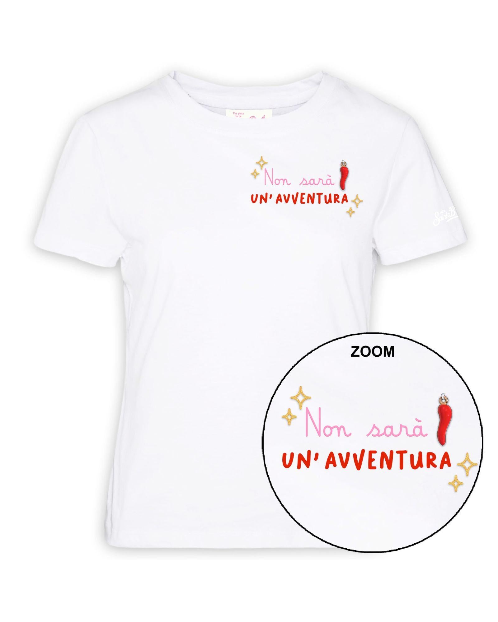 T-shirt Emilie Non Avventura Charm EMI001 08645L MC2 Saint Barth 