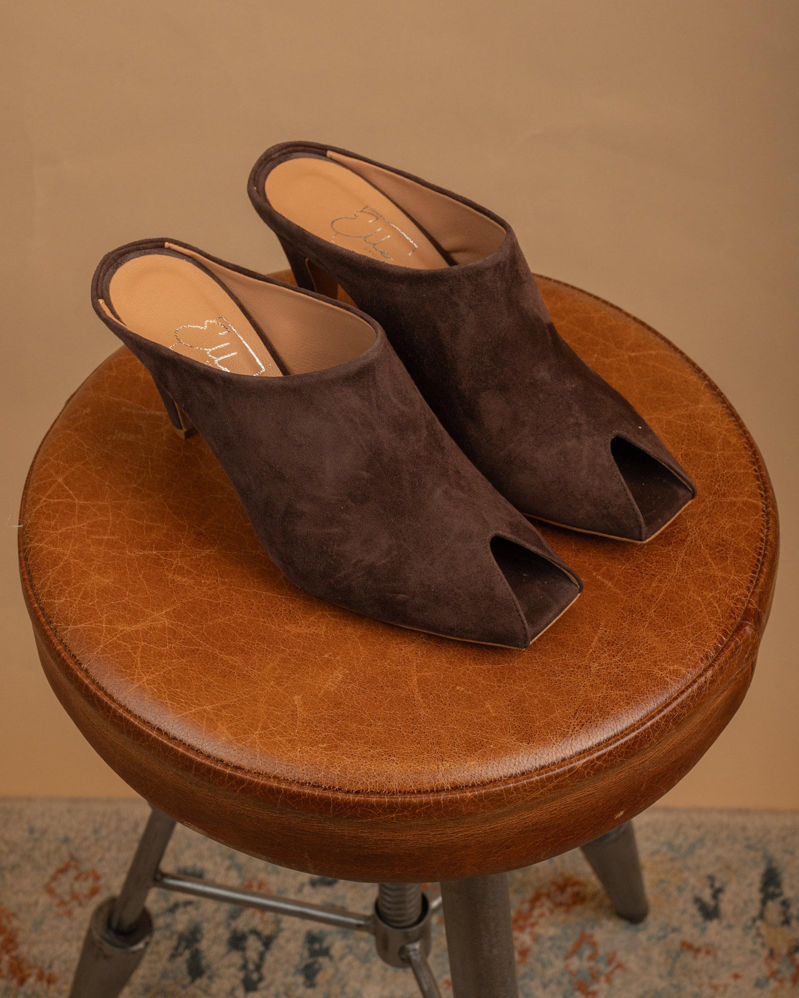 Sabot Camoscio Testa di Moro 2172 T.M Elle Studio 