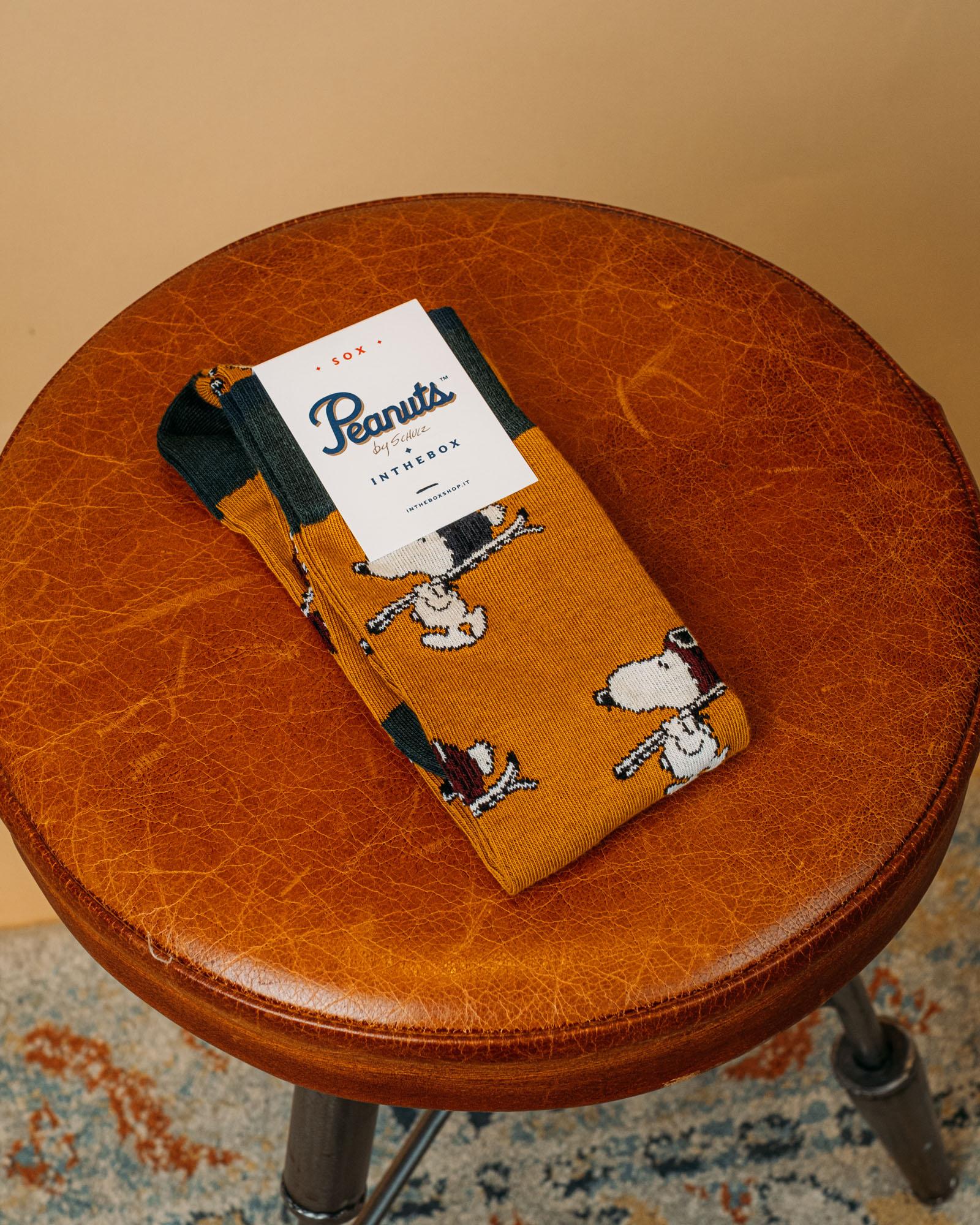 Sox Snoopy Ski FW250011 0177 Sox in the Box 