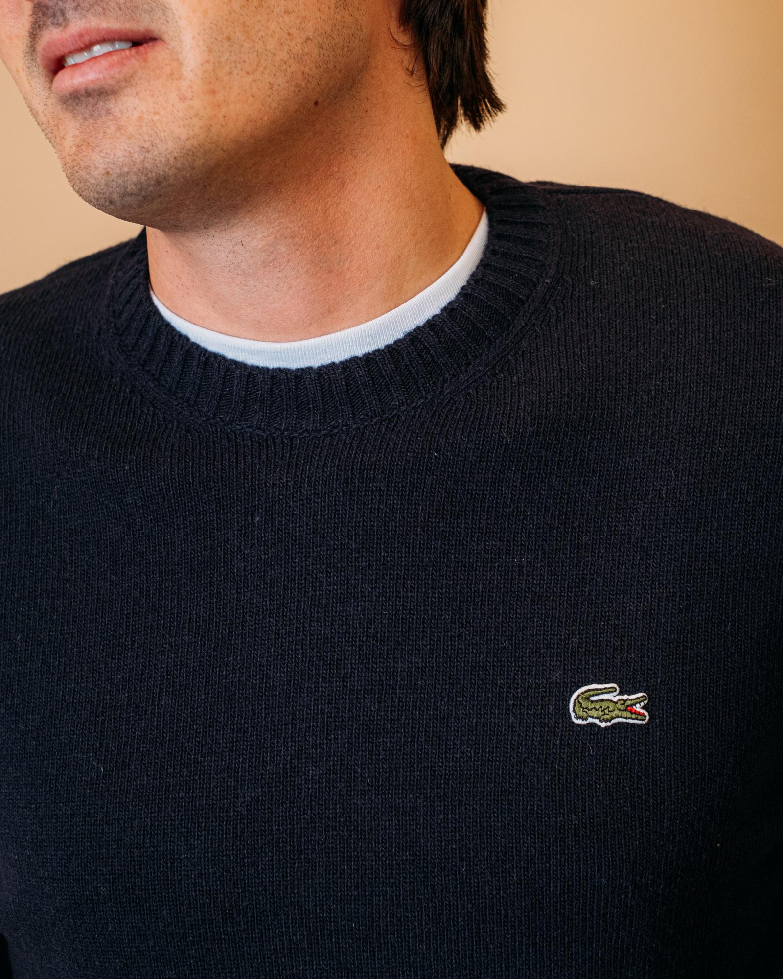 Maglia in Lana Cardata AXAH2916 166 Lacoste 