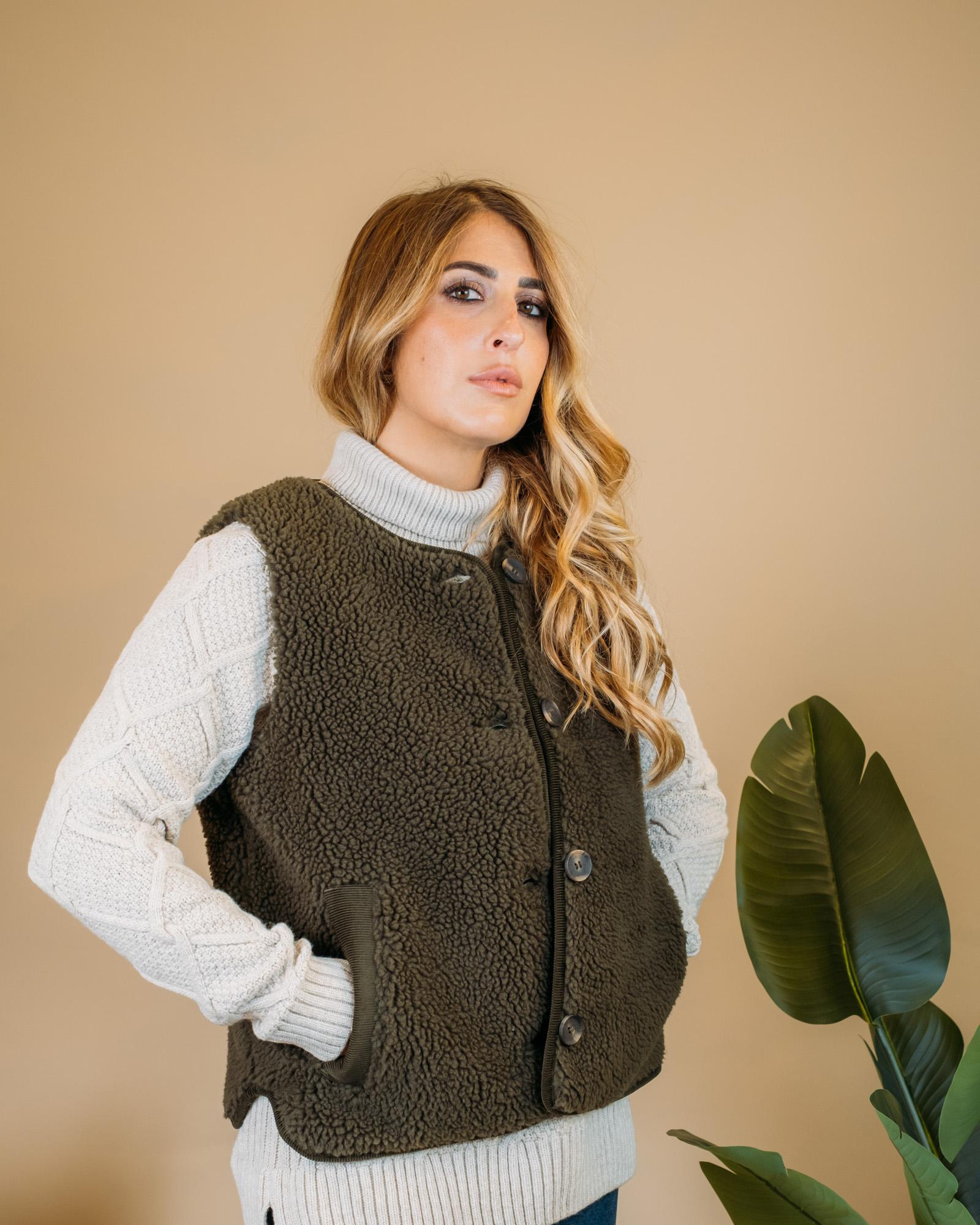 Luciana Fleece Gilet LFL0079 OL51 Barbour 