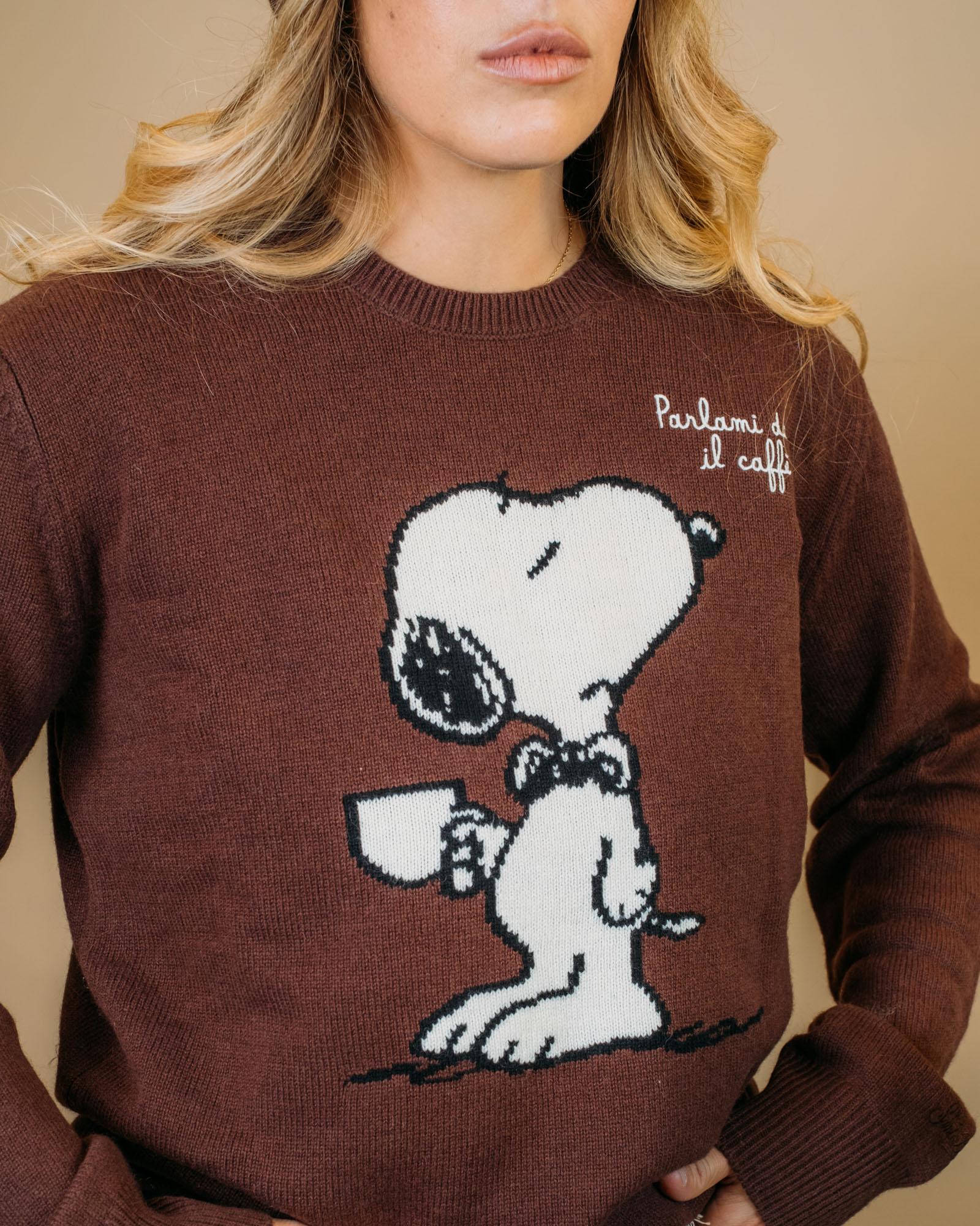 Sweater "Parlami del Caffe" NEWQUEEN 04144I MC2 Saint barth 