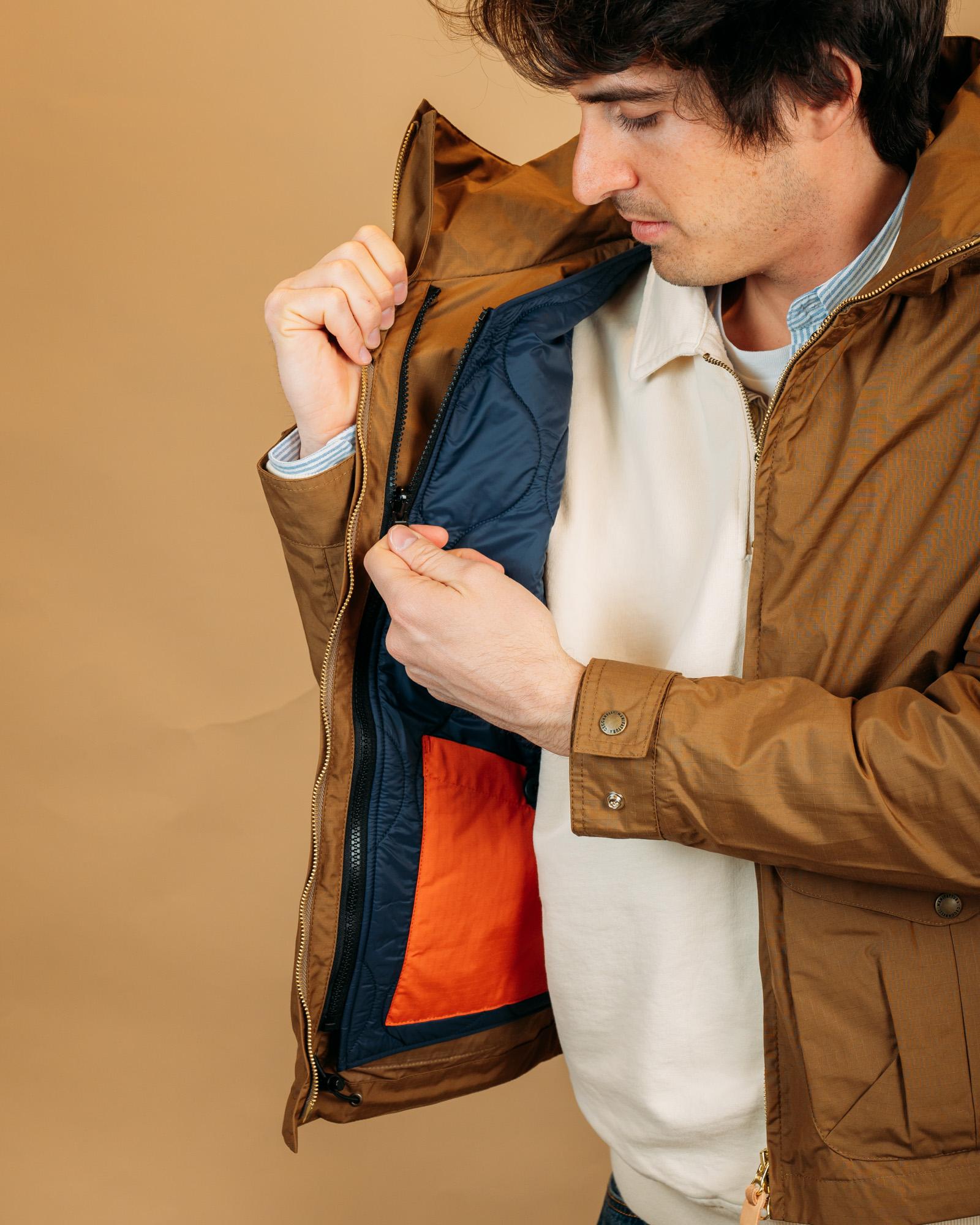 All Seasons Blazer Coat Tan 6038 TA Manifattura Ceccarelli 