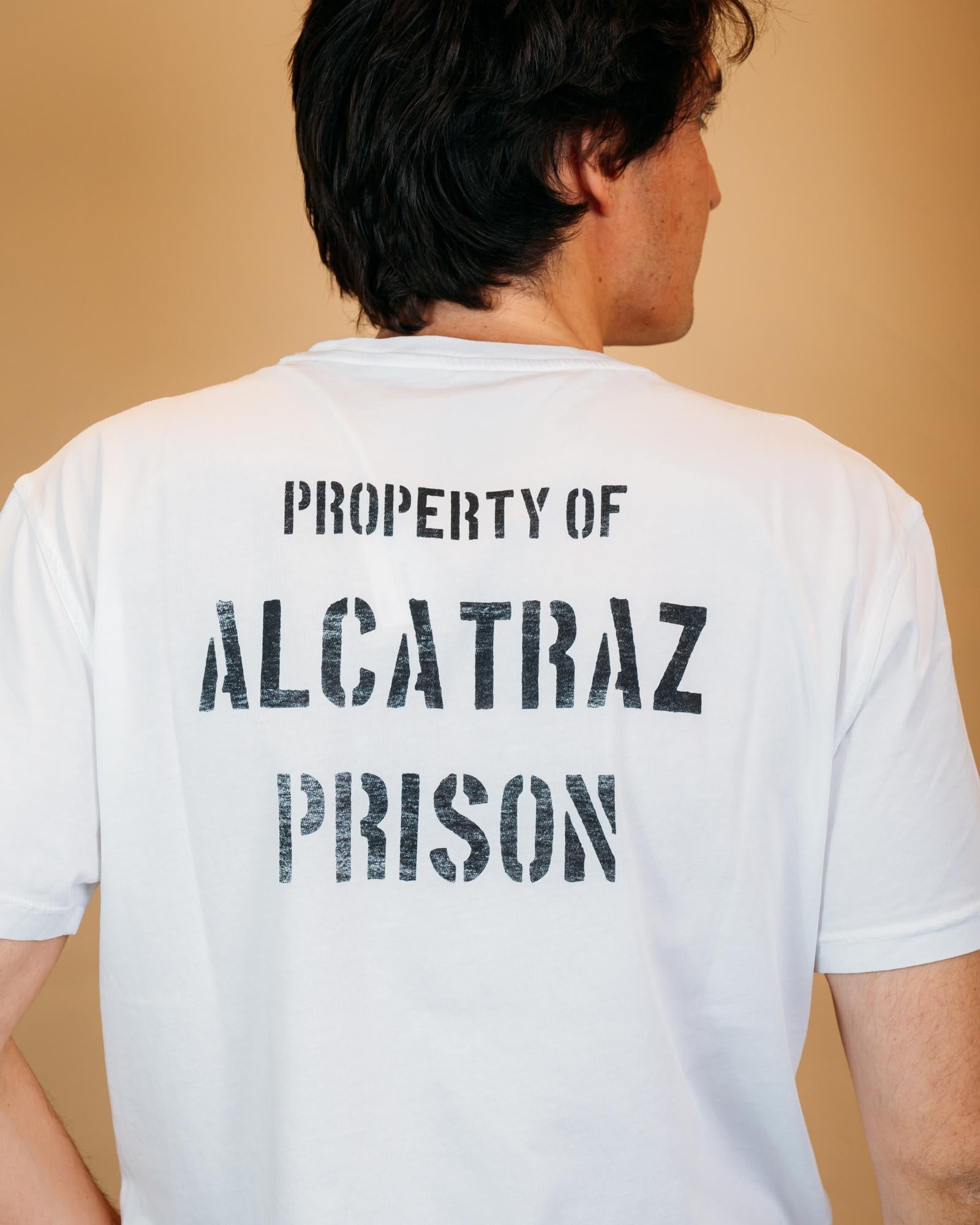 T-shirt Graphic Alcatraz White BLKM8000 16 Bl'ker 