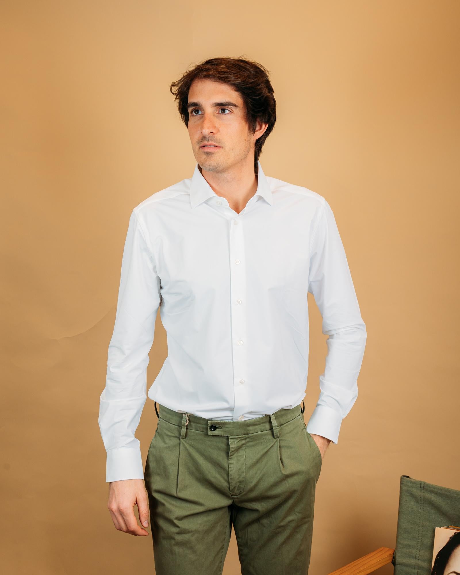 Camicia Active Bianco ACT558ML11460 001 Xacus 