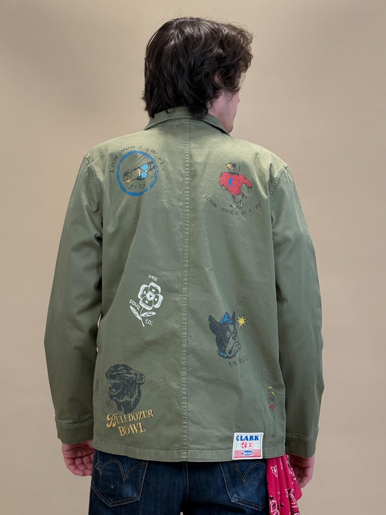 Overshirt Marshall con Stampe MARSHALL/S_T095 036 Clark 