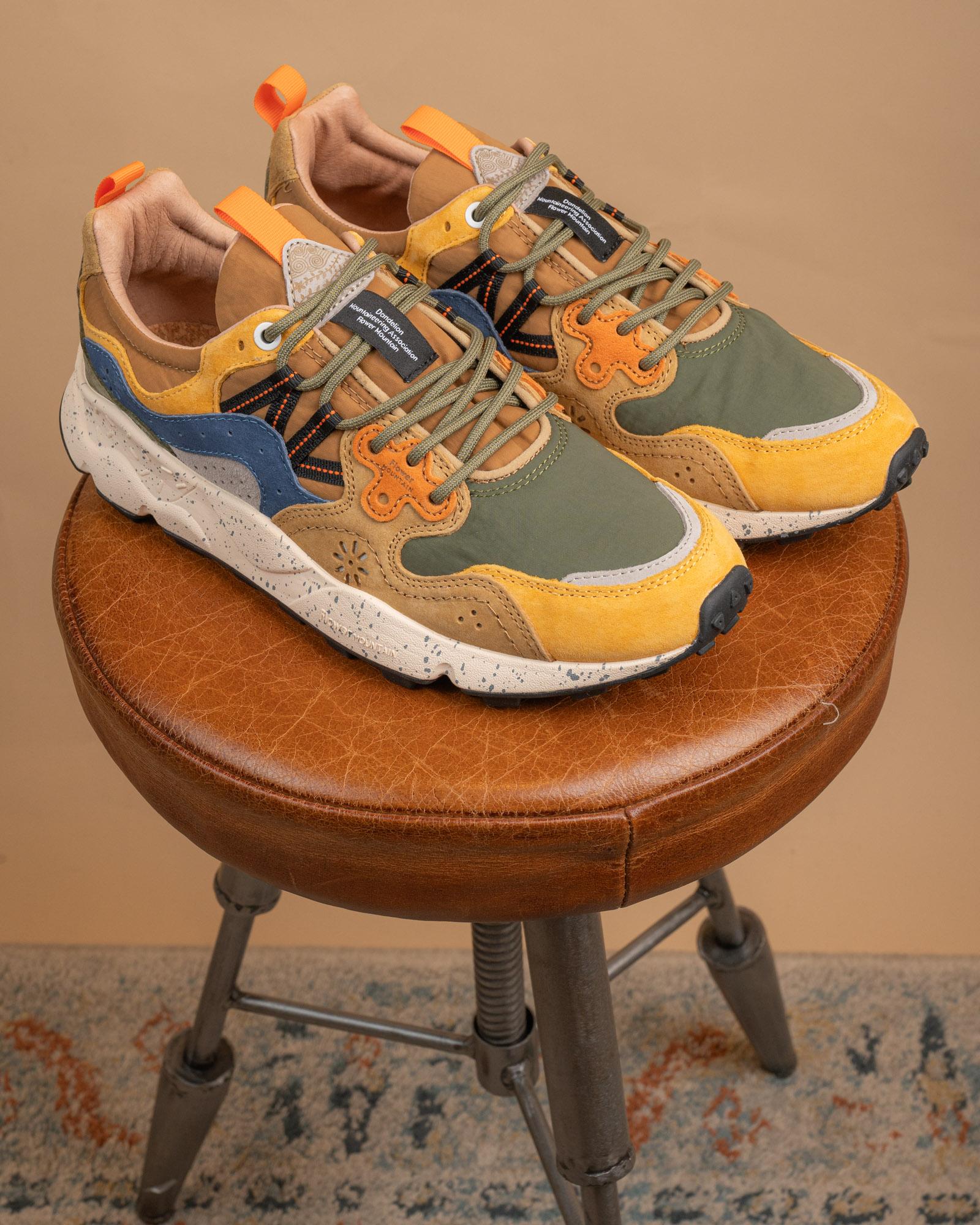 Sneakers Yamano 3 Giallo-Verde 001201781801 1G50 Flower Mountain 
