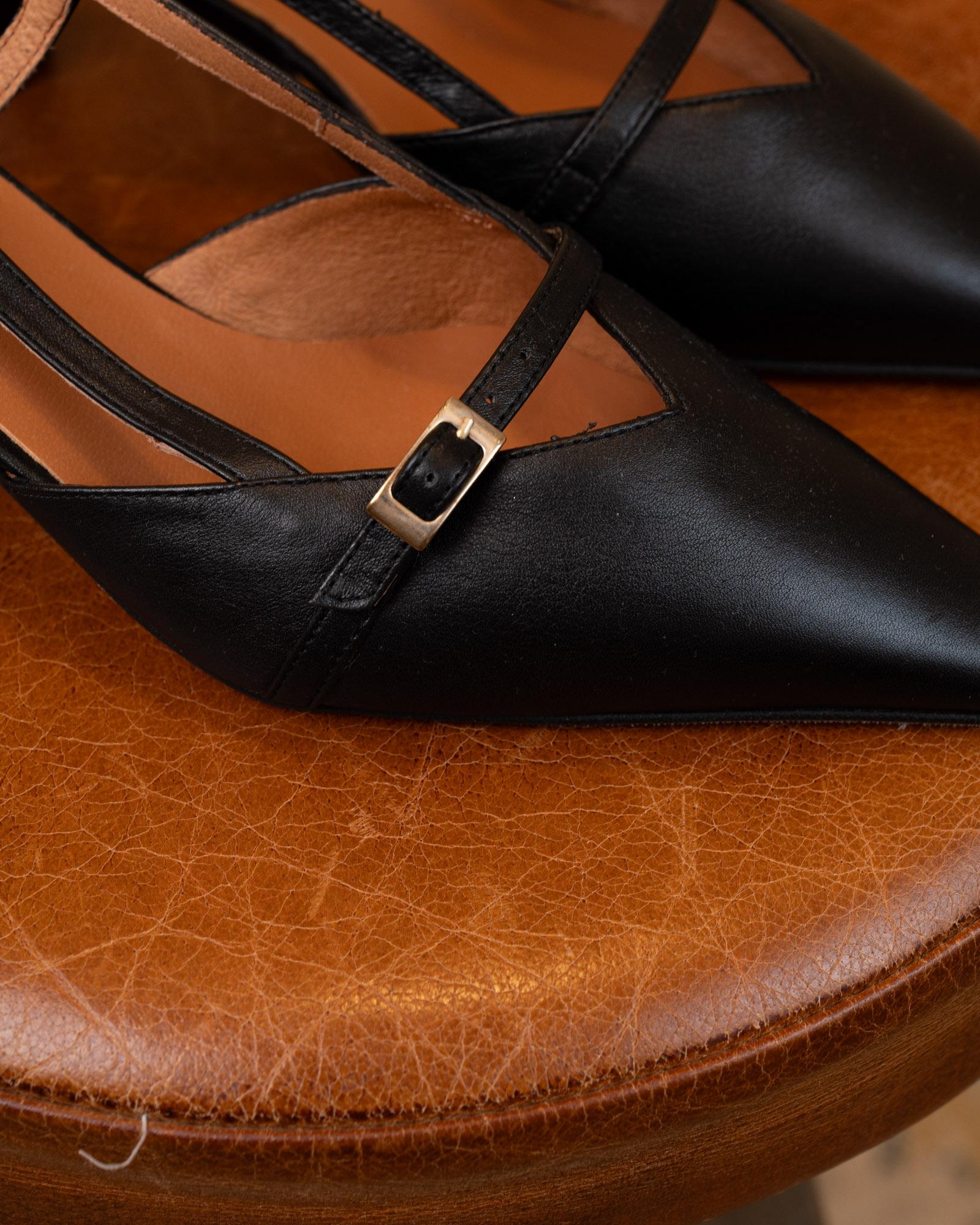 Décolleté Karine Nero 25135-416C NEGRO Angel Alarcon 