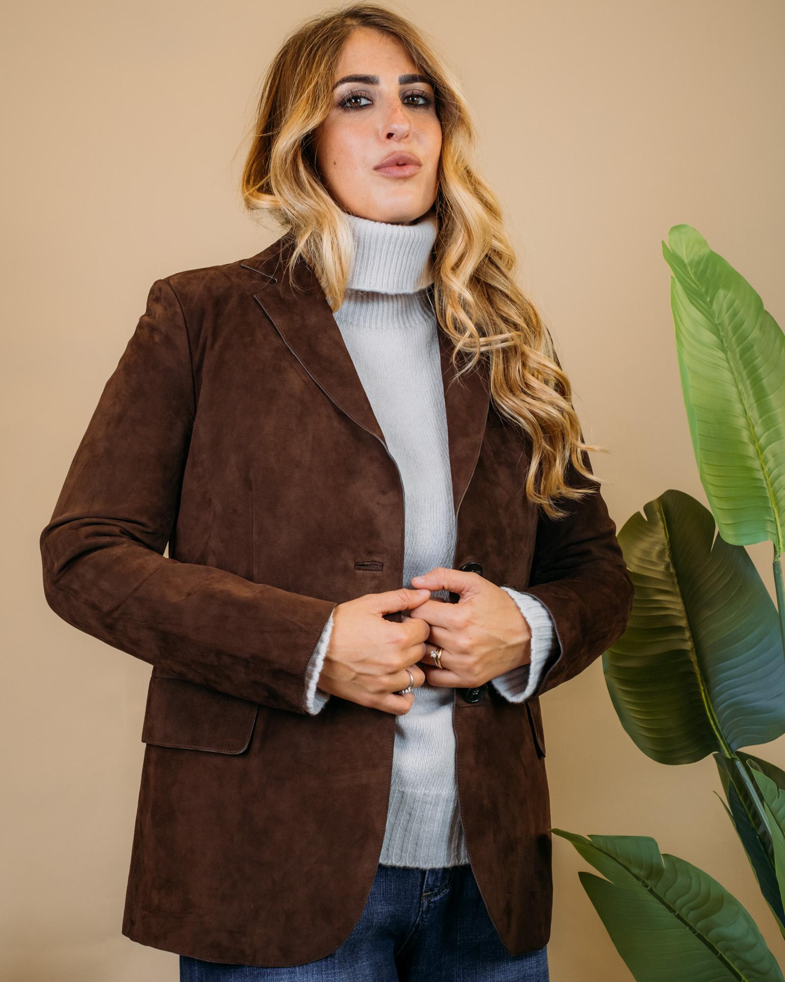 Giacca in Pelle GI0917 PT 240 Seventy Venezia 