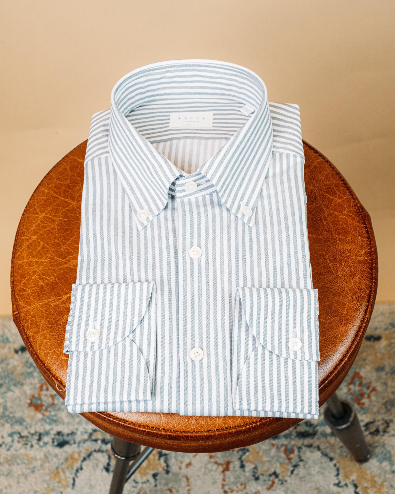 Camicia Travel Grey WF507ML 91810 006 Xacus 