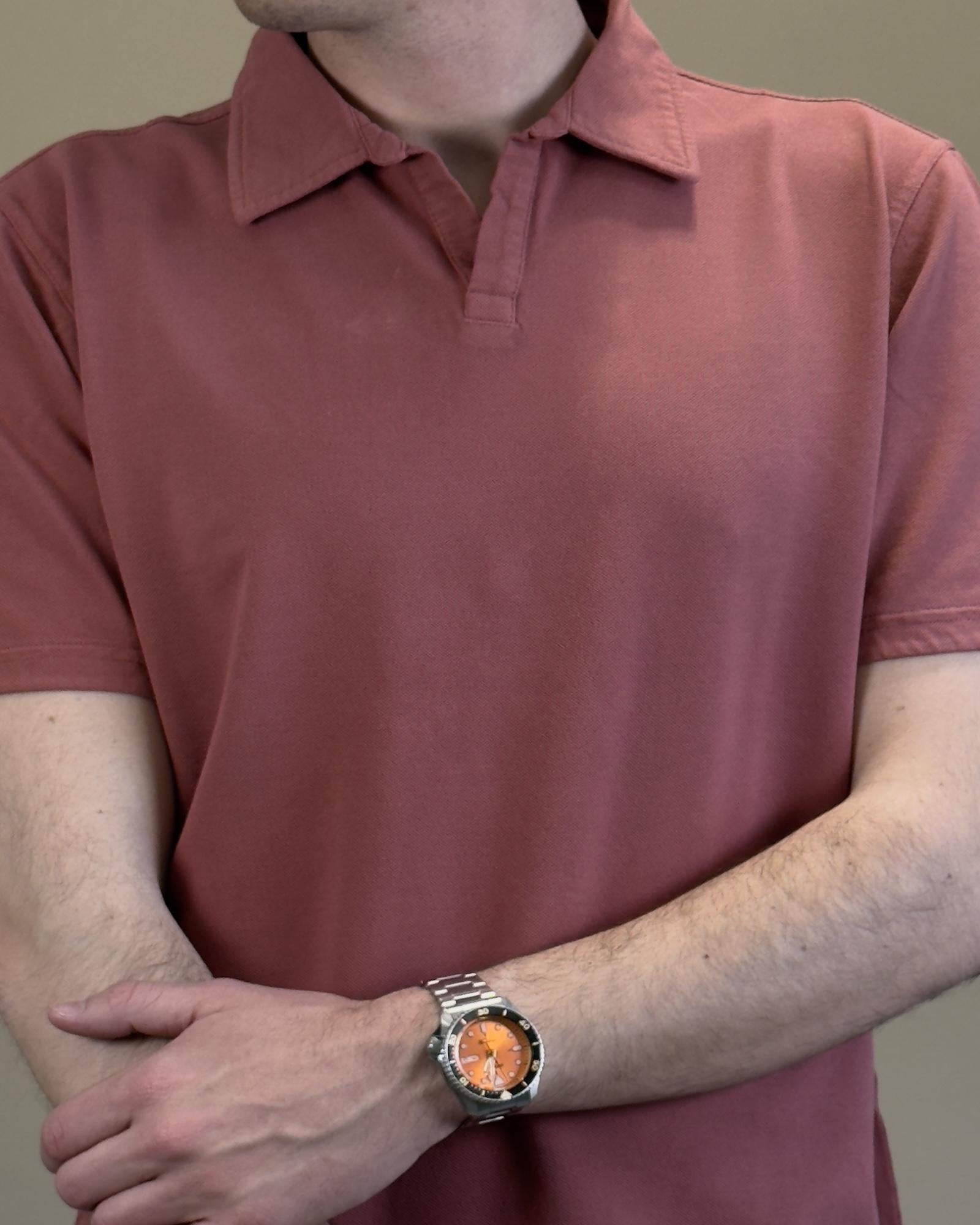 Polo in Piquet BLKM2005 RE Bl'ker