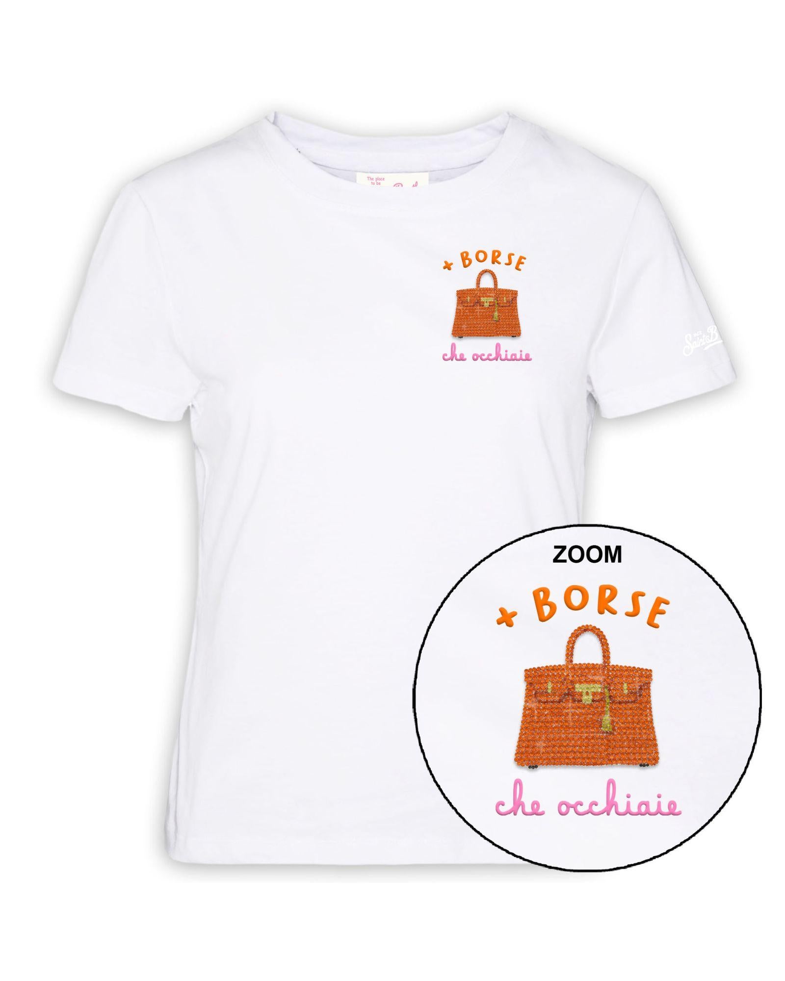 T-shirt Emilie Borse Occhiaie EMI001 08579L MC2 Saint Barth 