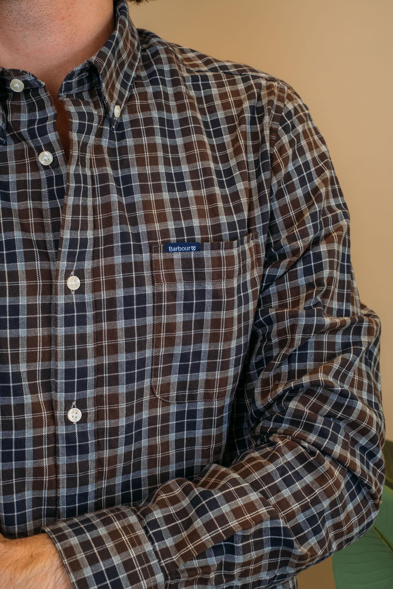 Lanark Tartan Shirt MSH5510 TN38 Barbour